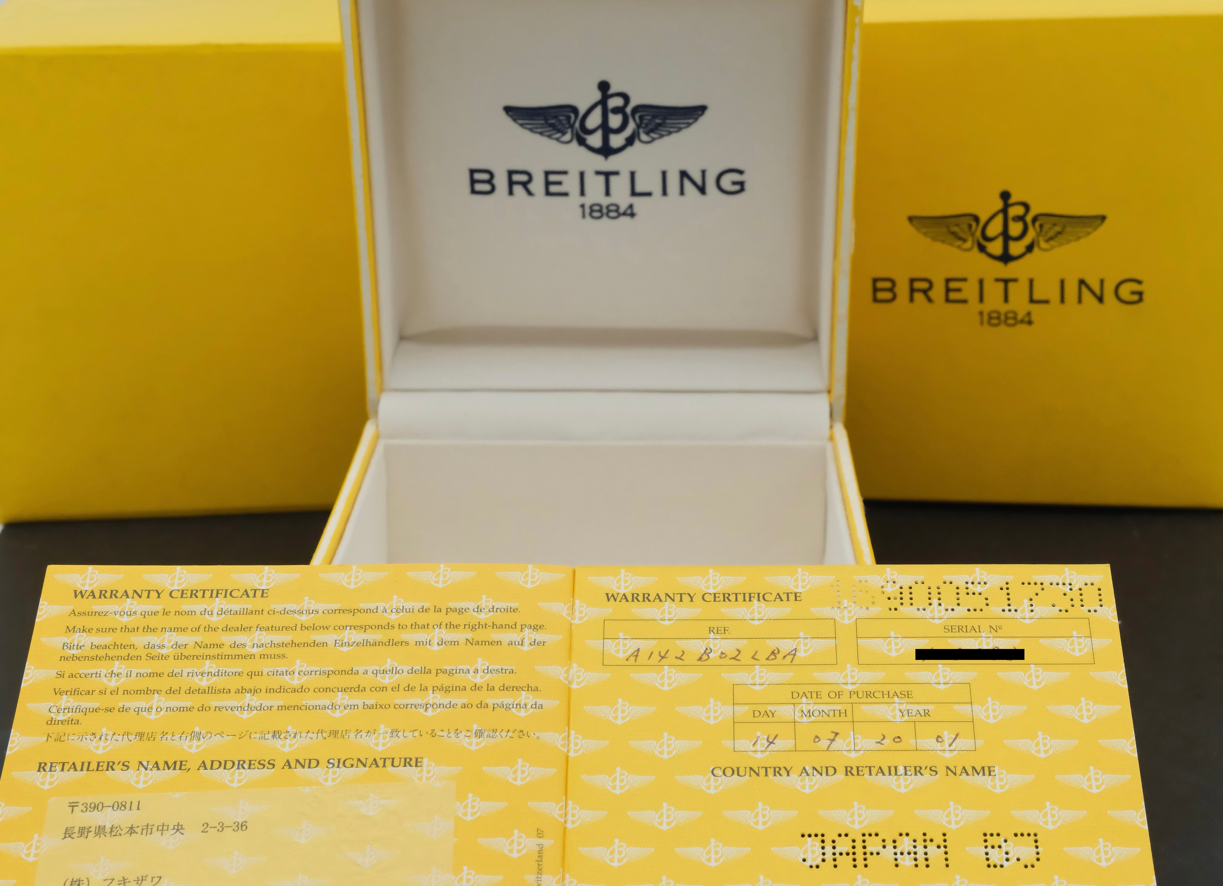 Breitling Old Navitimer A13322 - 2001 - Breitling horloge - Breitling kopen - Breitling heren horloge - Trophies Watches
