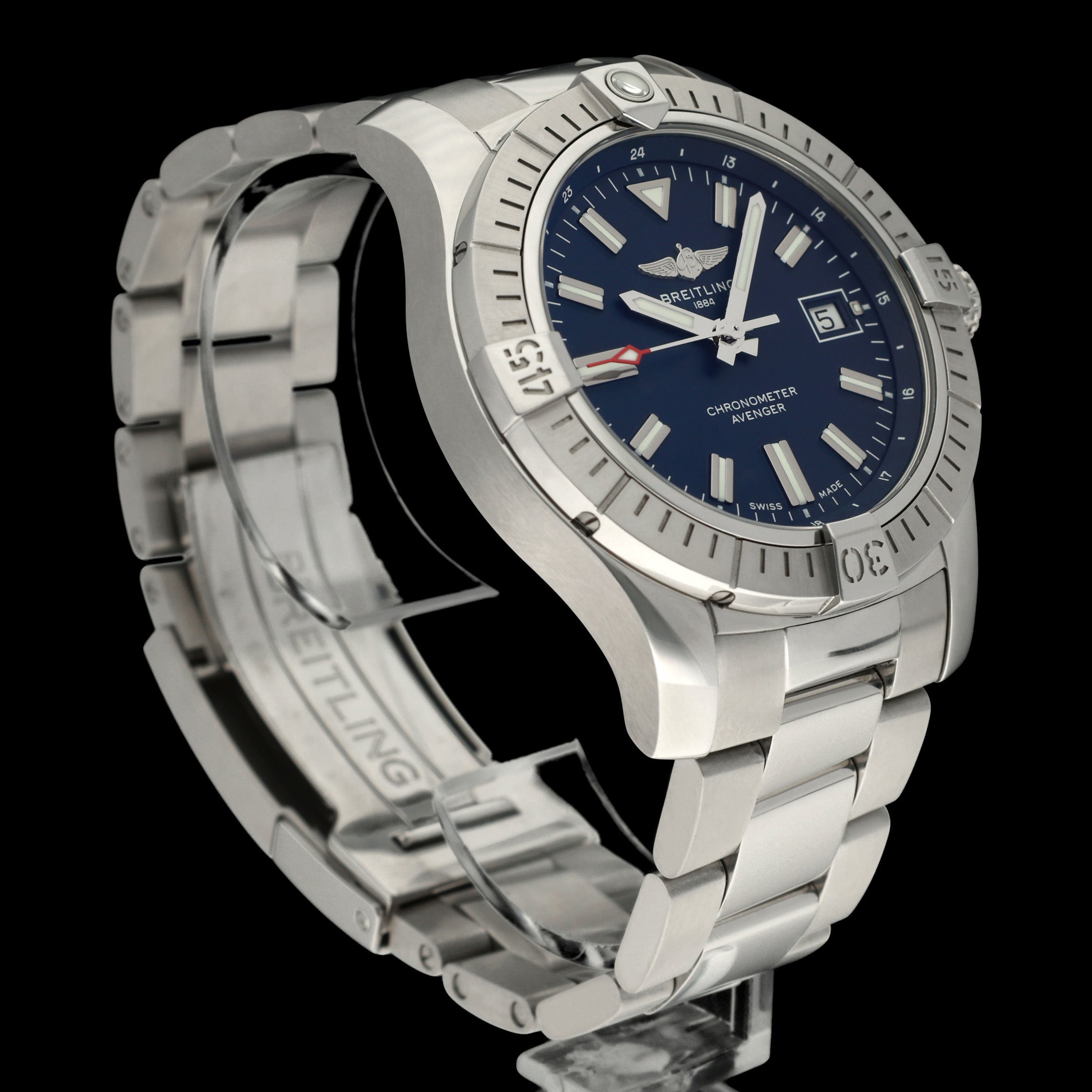 Breitling Avenger A17318- 2021 - Breitling horloge - Breitling kopen - Breitling heren horloge - Trophies Watches