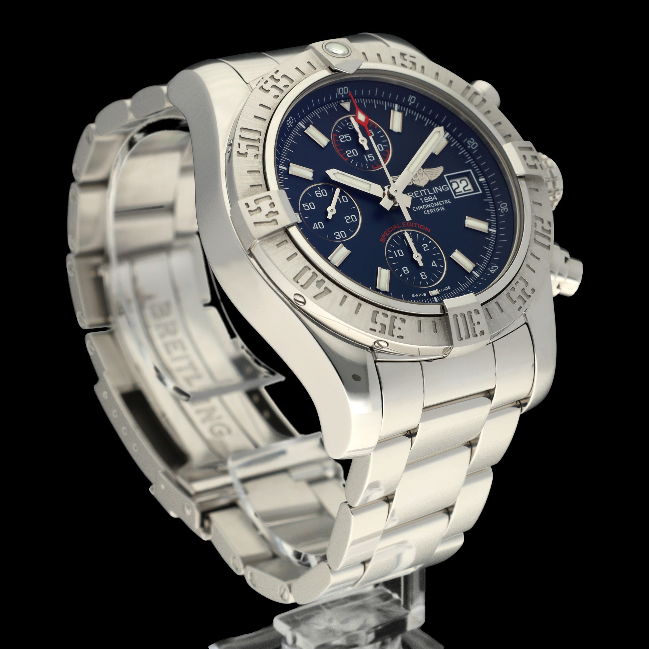 Breitling Avenger II A13381 - 2018 - Breitling horloge - Breitling kopen - Breitling heren horloge - Trophies Watches