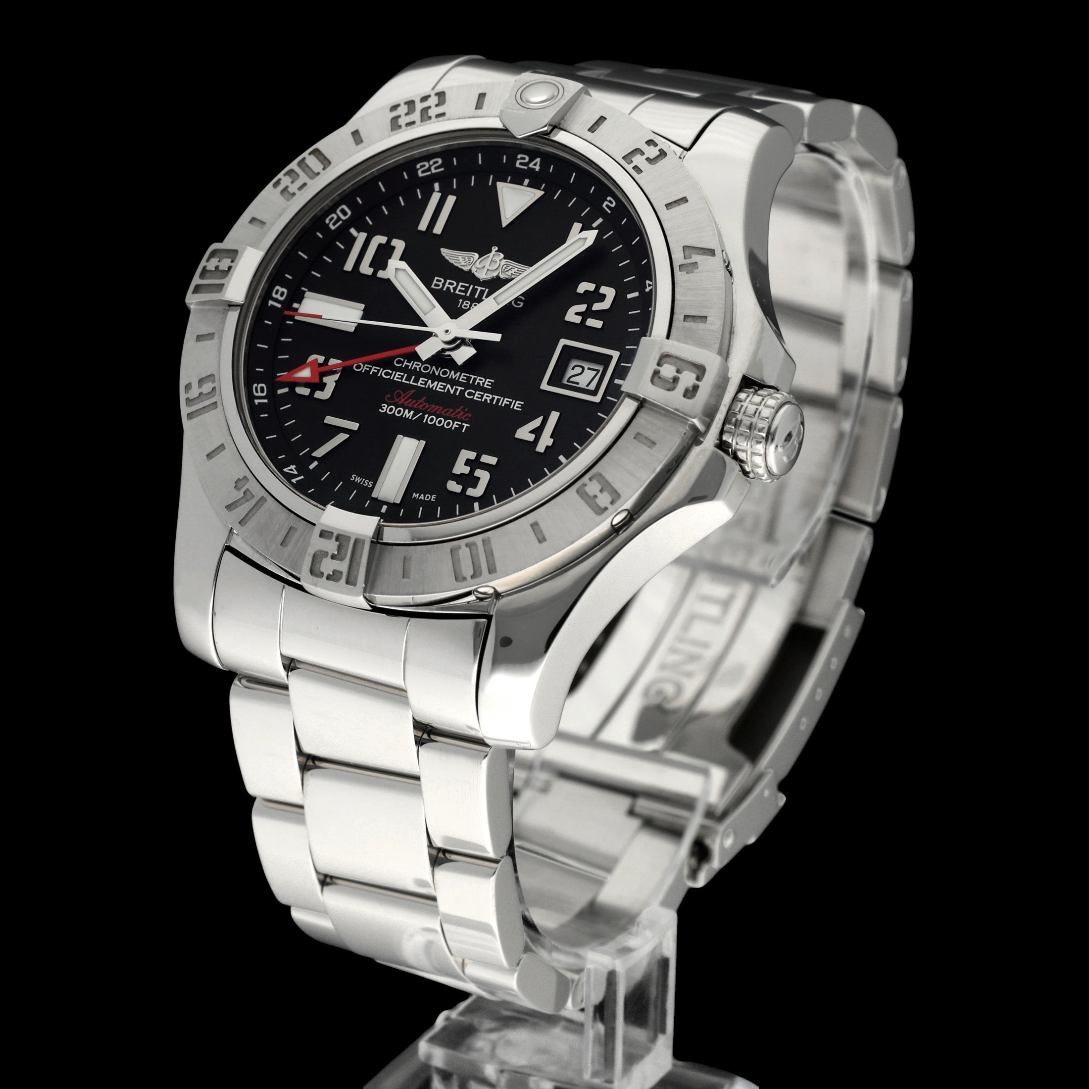Breitling Avenger II GMT A32390 - 2015 - Breitling horloge - Breitling kopen - Breitling heren horloge - Trophies Watches