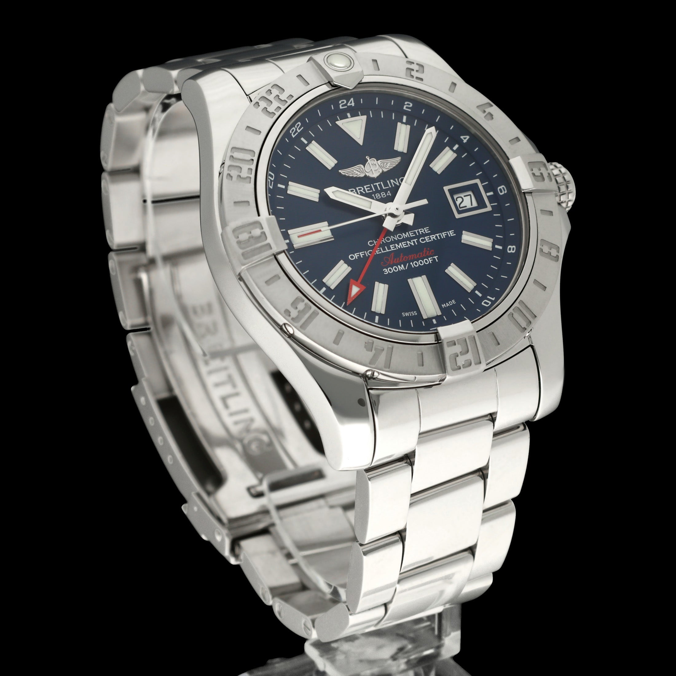 Breitling Avenger II GMT A32390 - 2015 - Breitling horloge - Breitling kopen - Breitling heren horloge - Trophies Watches