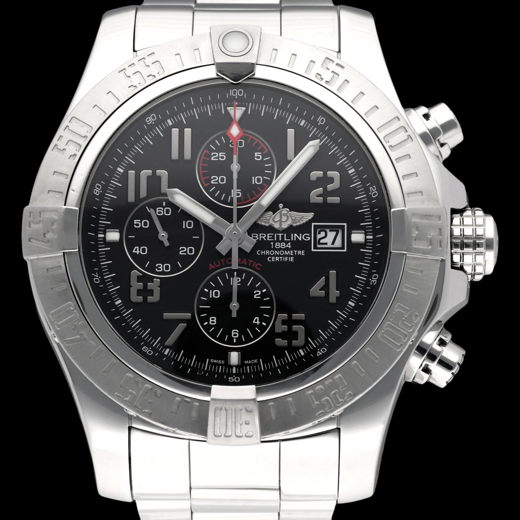 Breitling Super Avenger II A13371 - 2019 - Breitling horloge - Breitling kopen - Breitling heren horloge - Trophies Watches