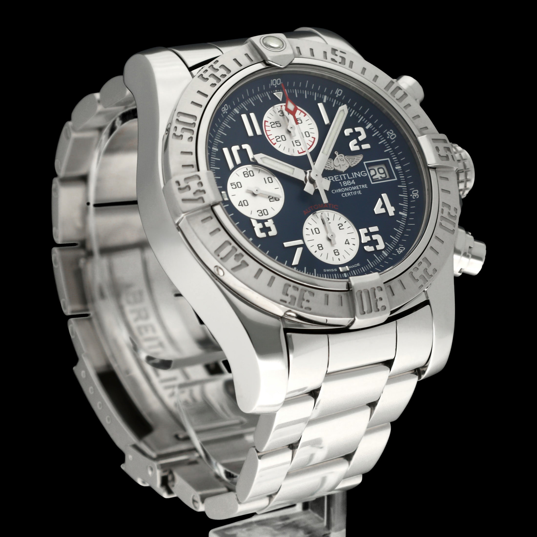 Breitling Avenger II A13381 - 2014 - Breitling horloge - Breitling kopen - Breitling heren horloge - Trophies Watches