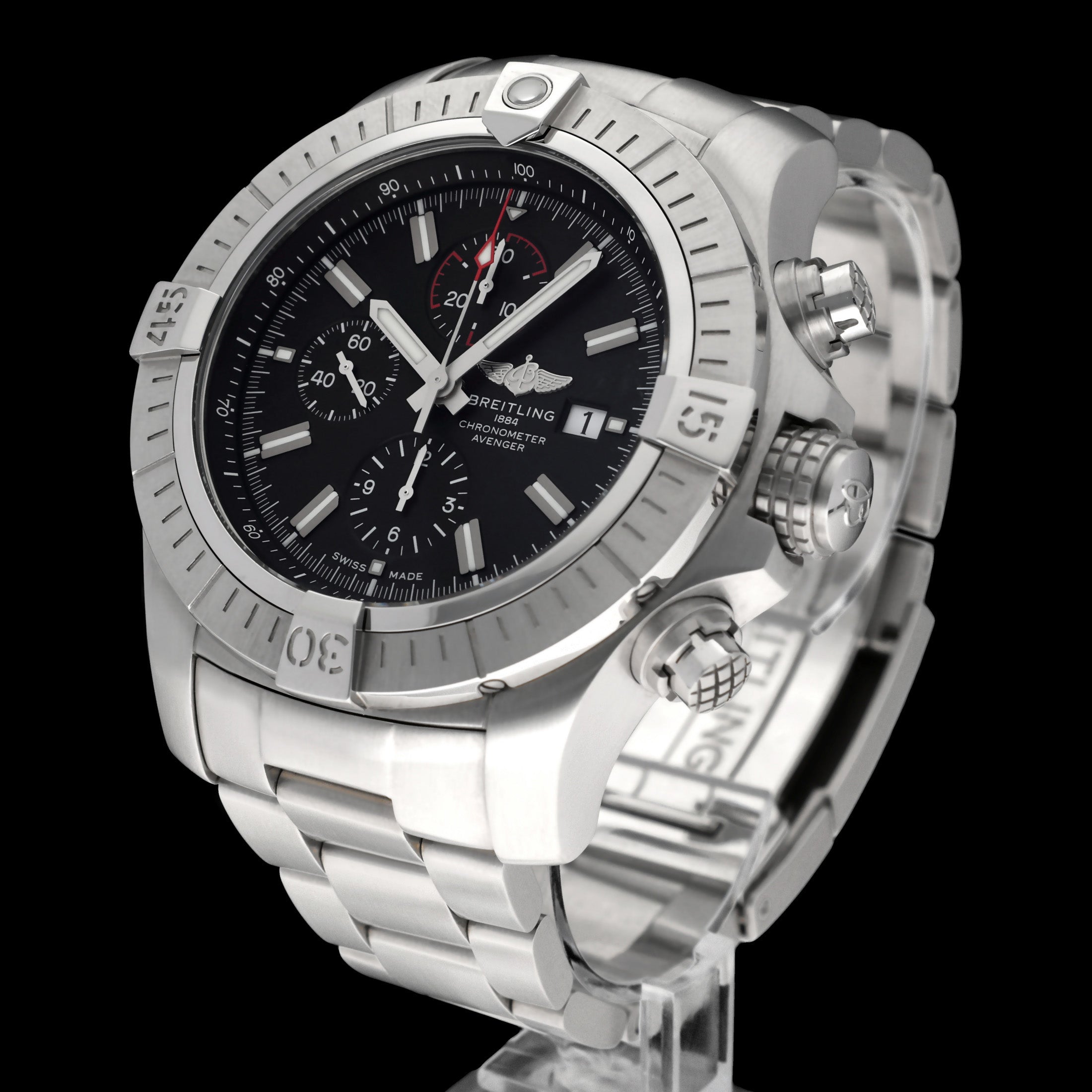 Breitling Super Avenger II A13375 - 2020 - Breitling horloge - Breitling kopen - Breitling heren horloge - Trophies Watches