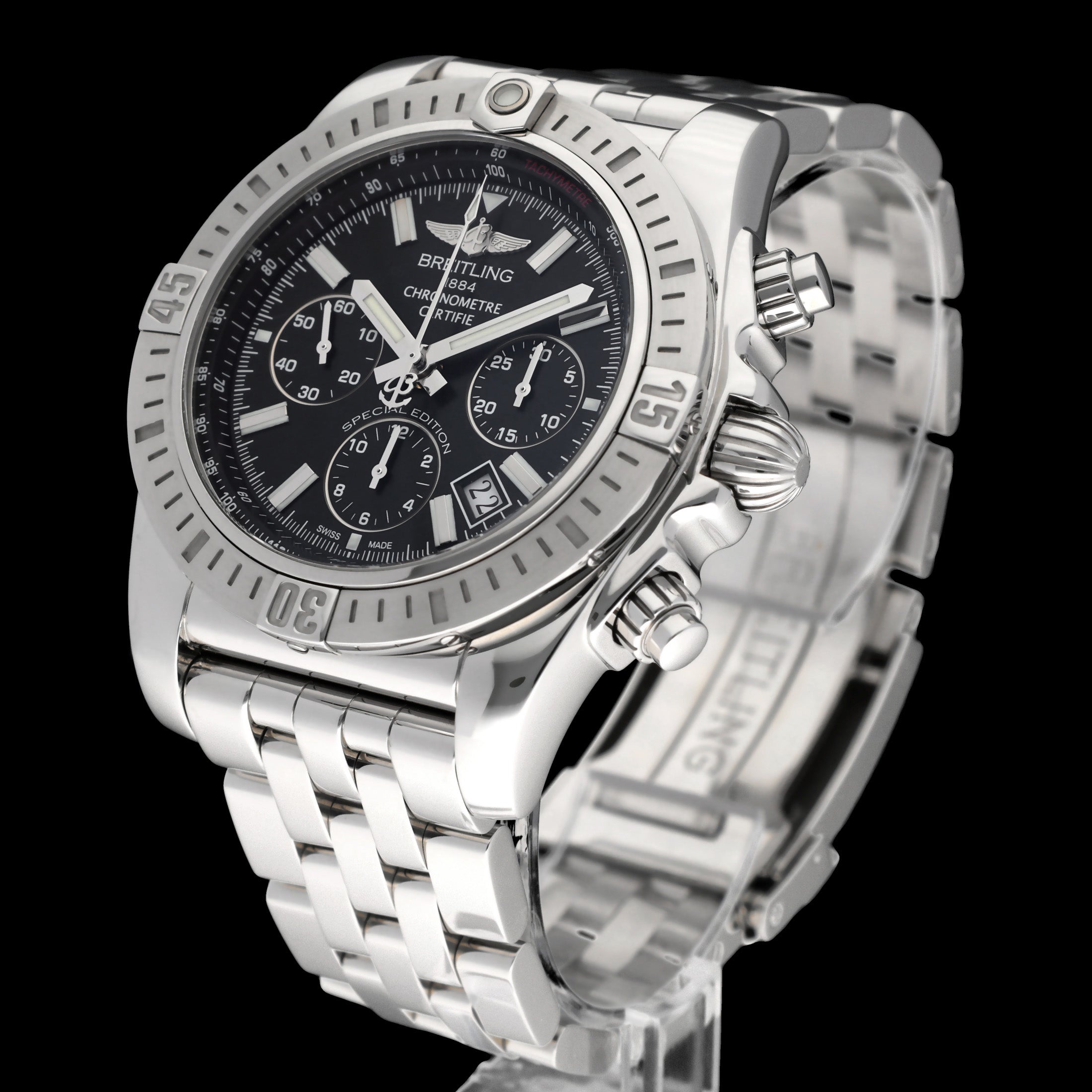 Breitling Chronomat AB0115 - Breitling horloge - Breitling kopen - Breitling heren horloge - Trophies Watches
