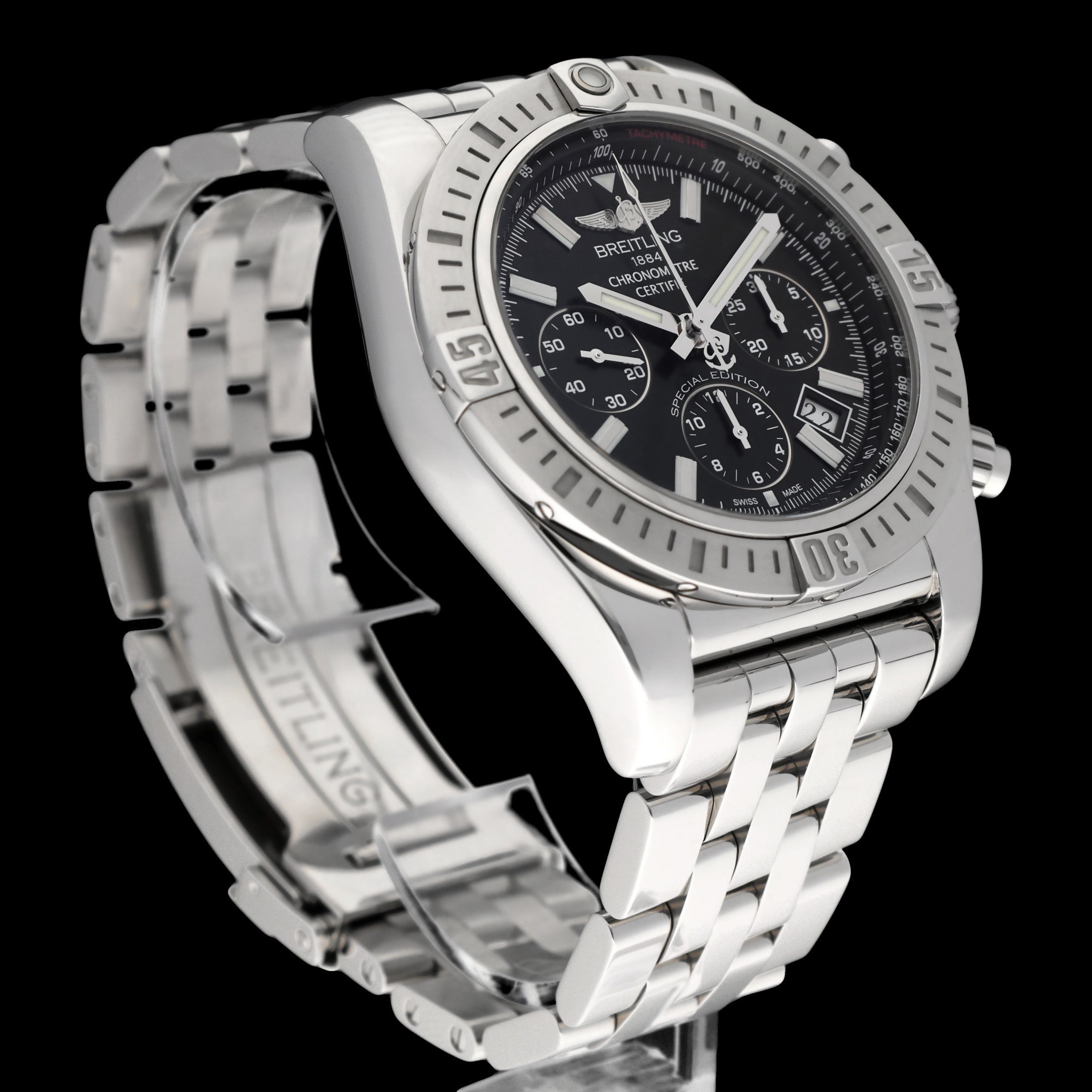 Breitling Chronomat AB0115 - Breitling horloge - Breitling kopen - Breitling heren horloge - Trophies Watches