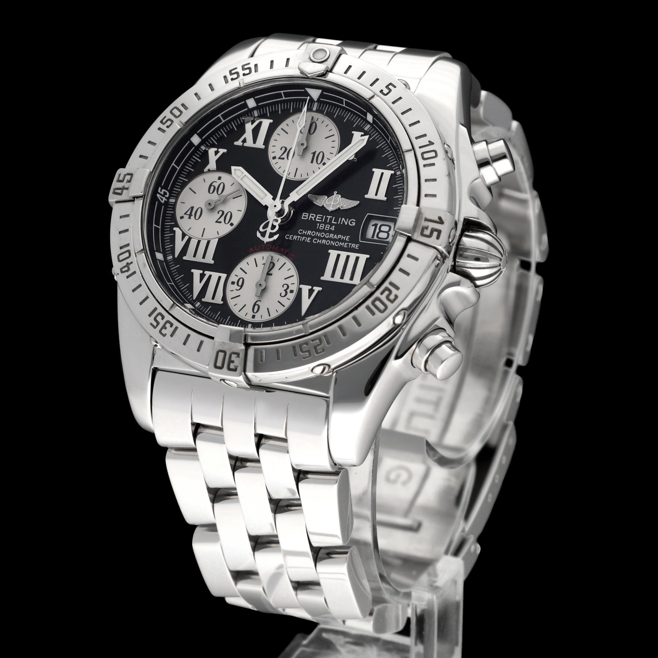 Breitling Chrono Cockpit A13358 - 2008 - Breitling horloge - Breitling kopen - Breitling heren horloge - Trophies Watches