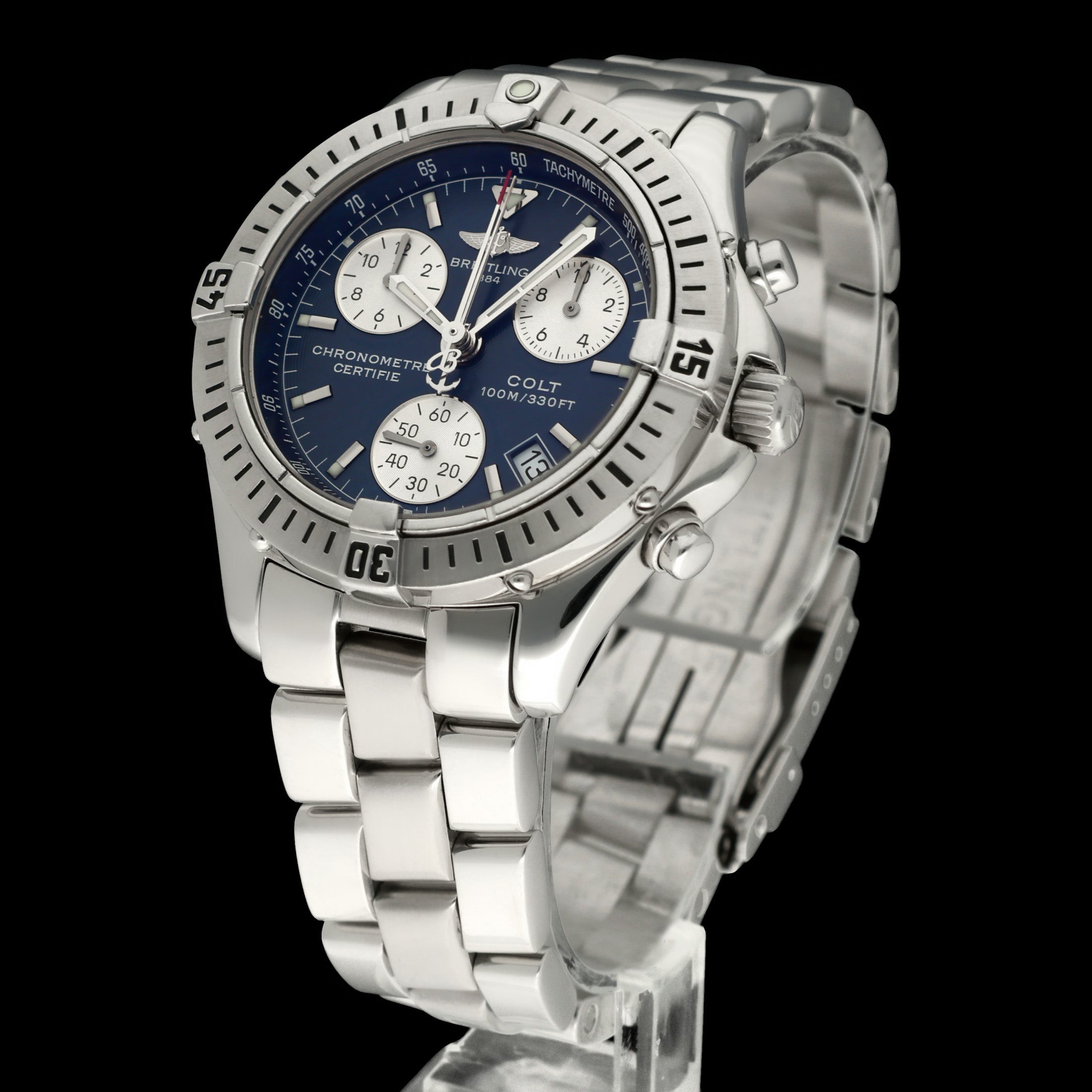 Breitling Colt Chronograph A73350 - 2004 - Breitling horloge - Breitling kopen - Breitling heren horloge - Trophies Watches