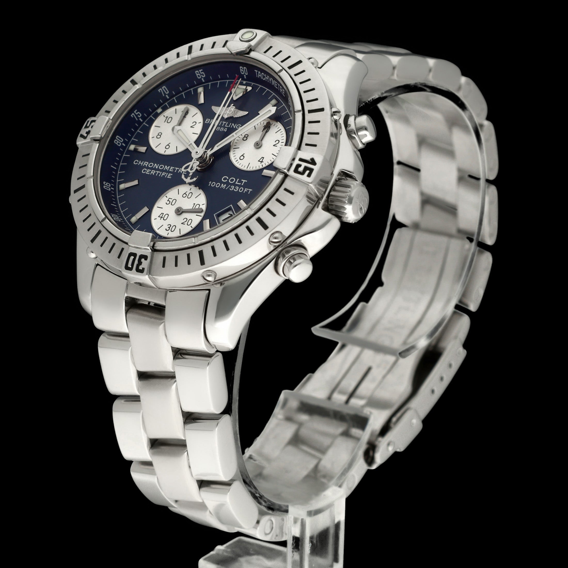 Breitling Colt Chronograph A73350 - 2004 - Breitling horloge - Breitling kopen - Breitling heren horloge - Trophies Watches