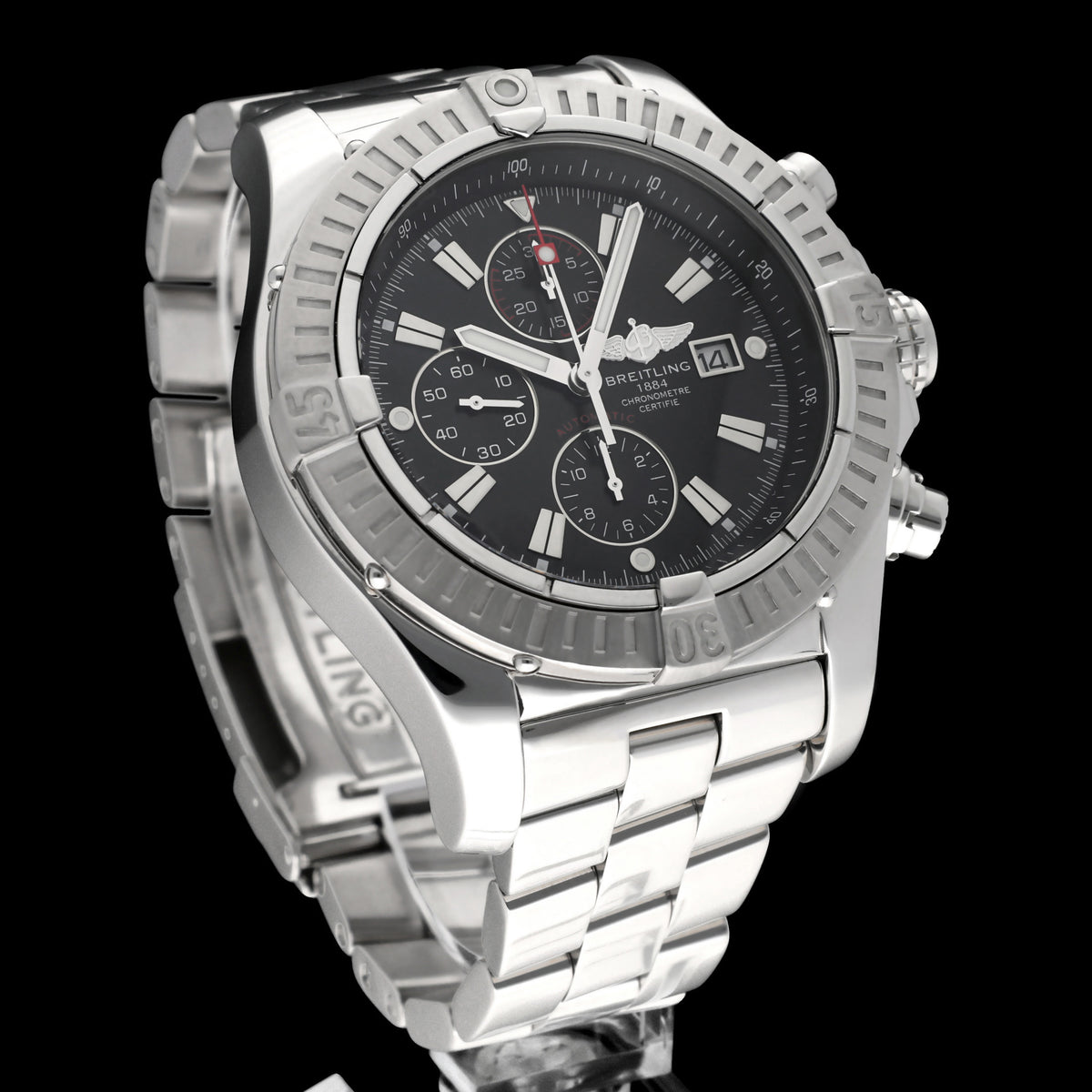 Breitling Super Avenger A13370- 2014 - Breitling horloge - Breitling kopen - Breitling heren horloge - Trophies Watches