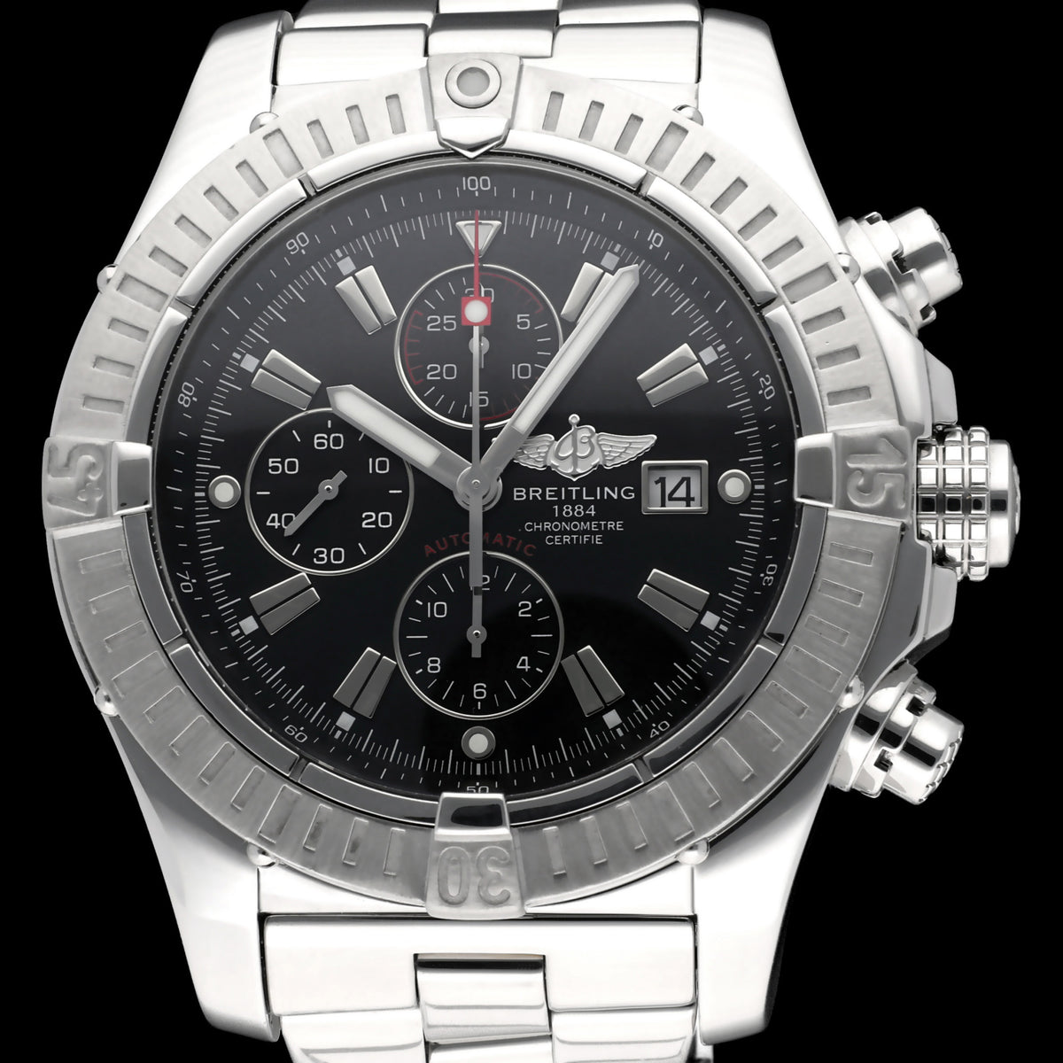 Breitling Super Avenger A13370- 2014 - Breitling horloge - Breitling kopen - Breitling heren horloge - Trophies Watches