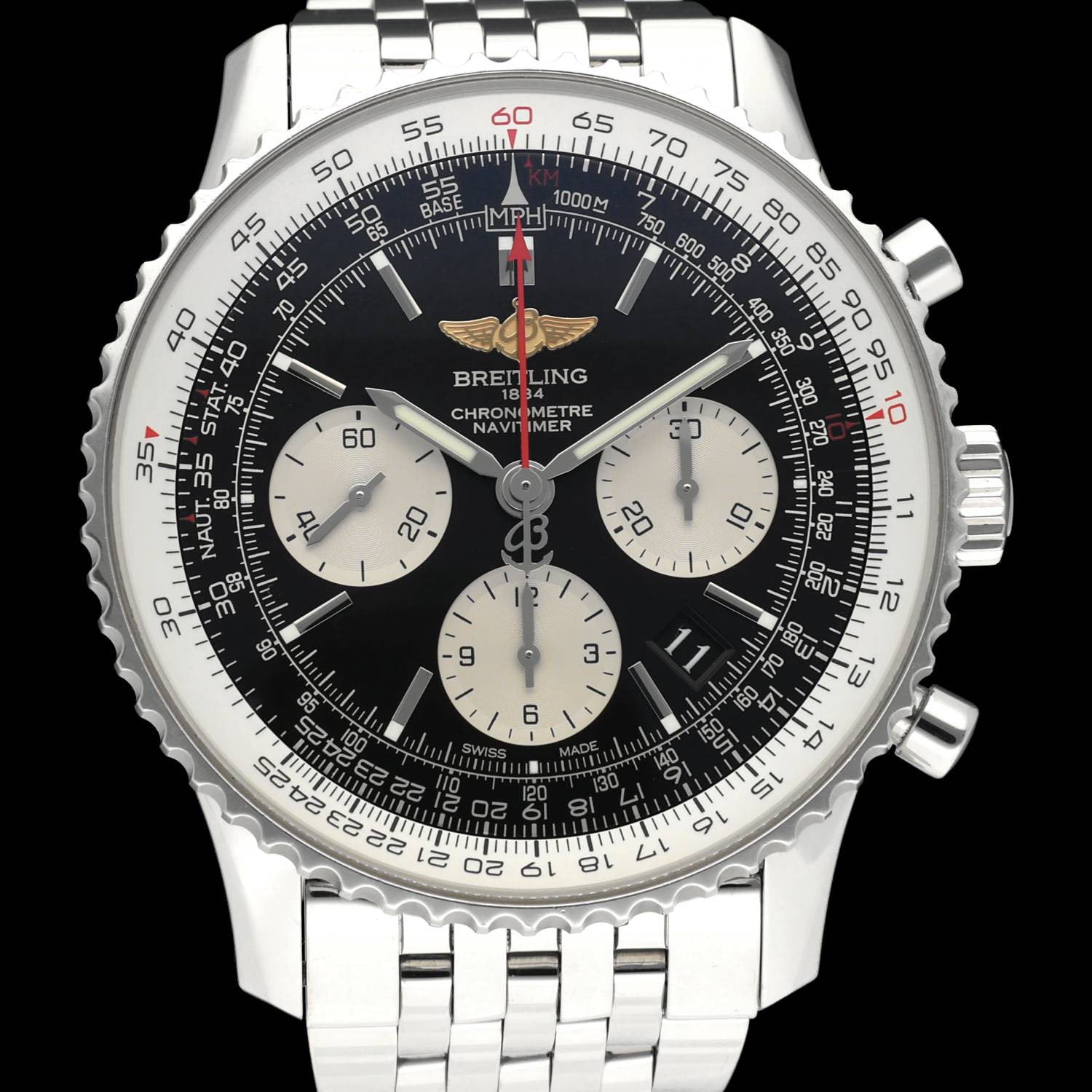Breitling Navitimer 01 AB0120 - 2016 - Breitling horloge - Breitling kopen - Breitling heren horloge - Trophies Watches