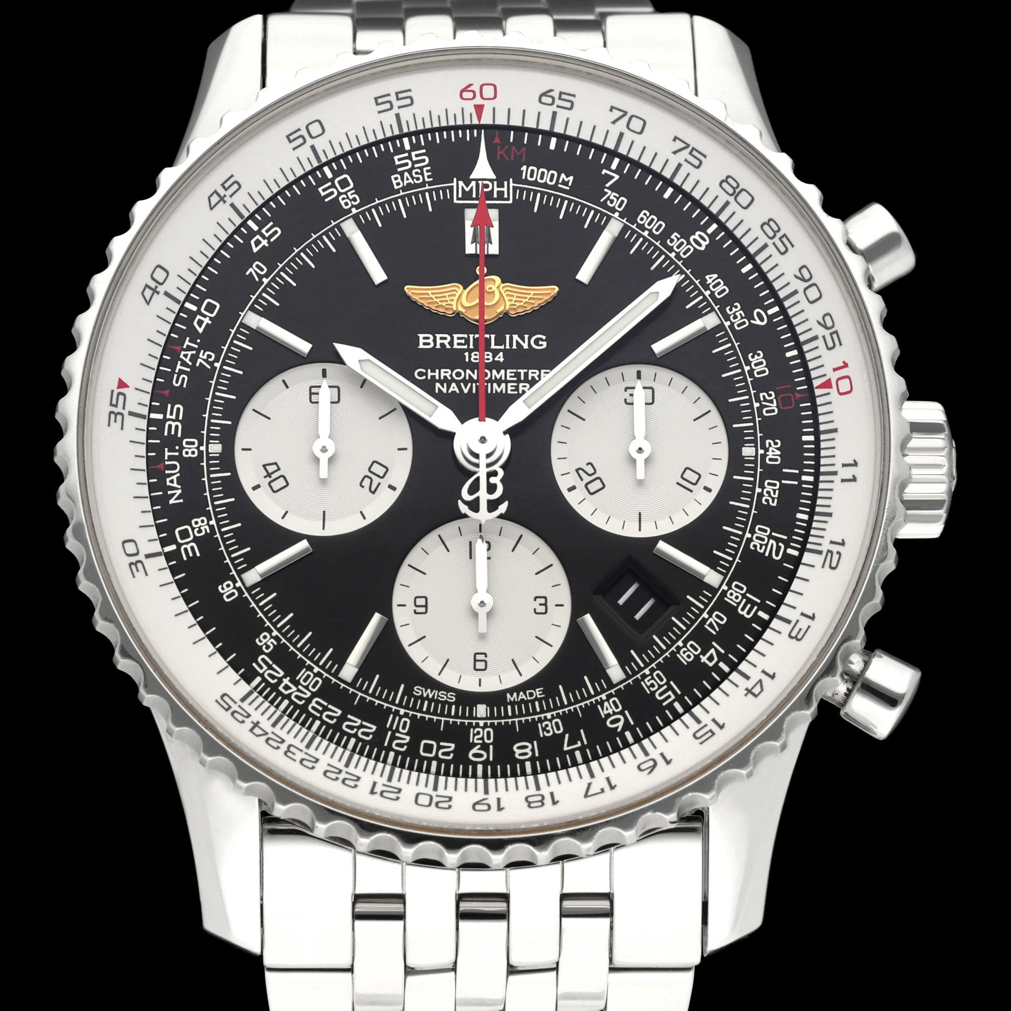 Breitling Navitimer 01 AB0120 - 2013 - Breitling horloge - Breitling kopen - Breitling heren horloge - Trophies Watches