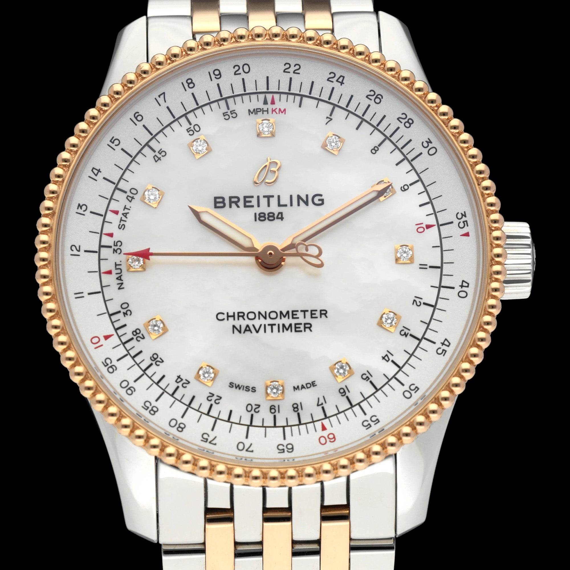 Breitling Navitimer 35 U17395 - 2022 - Breitling horloge - Breitling kopen - Breitling dames horloge - Trophies Watches