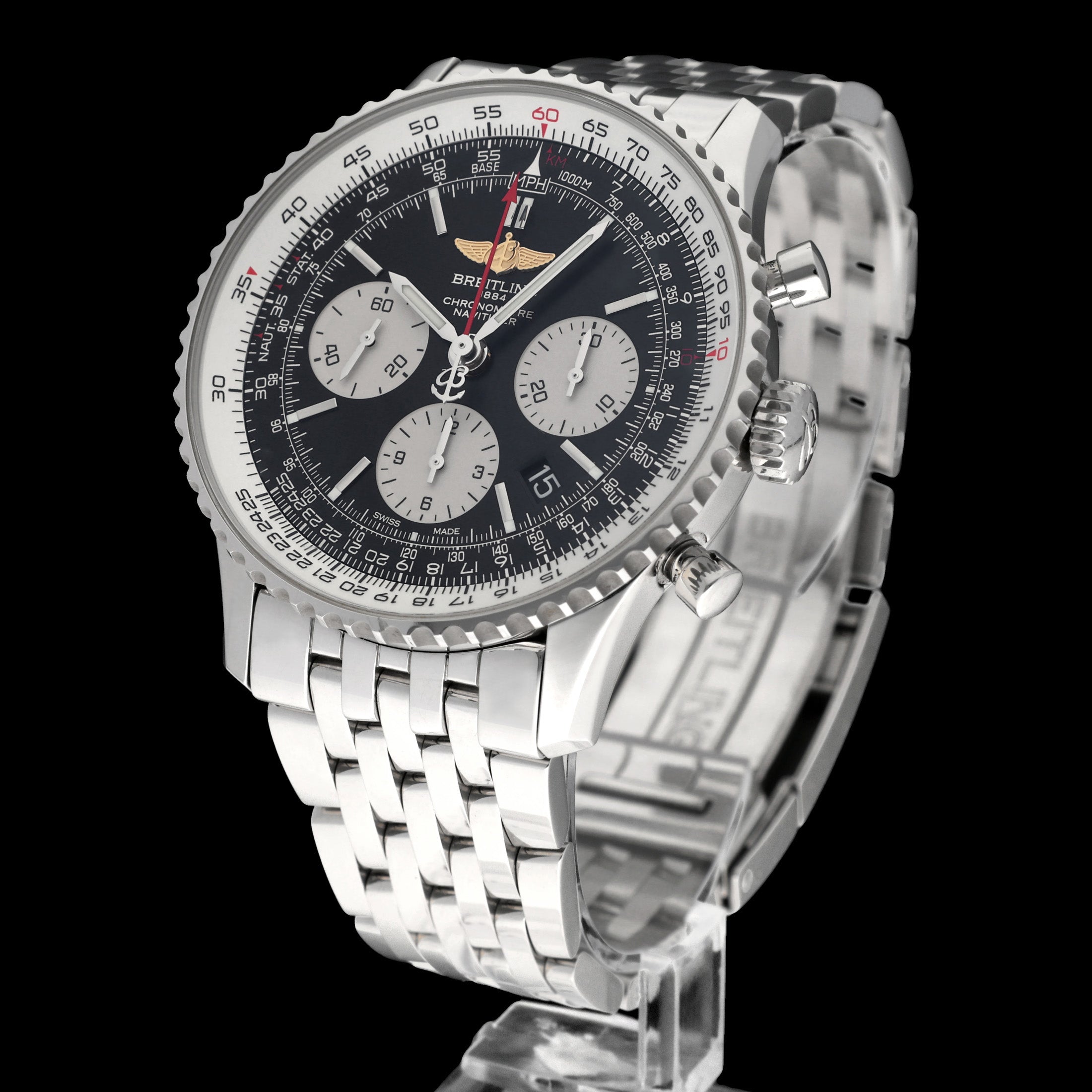 Breitling Navitimer 01 AB0121 - 2019 - Breitling horloge - Breitling kopen - Breitling heren horloge - Trophies Watches