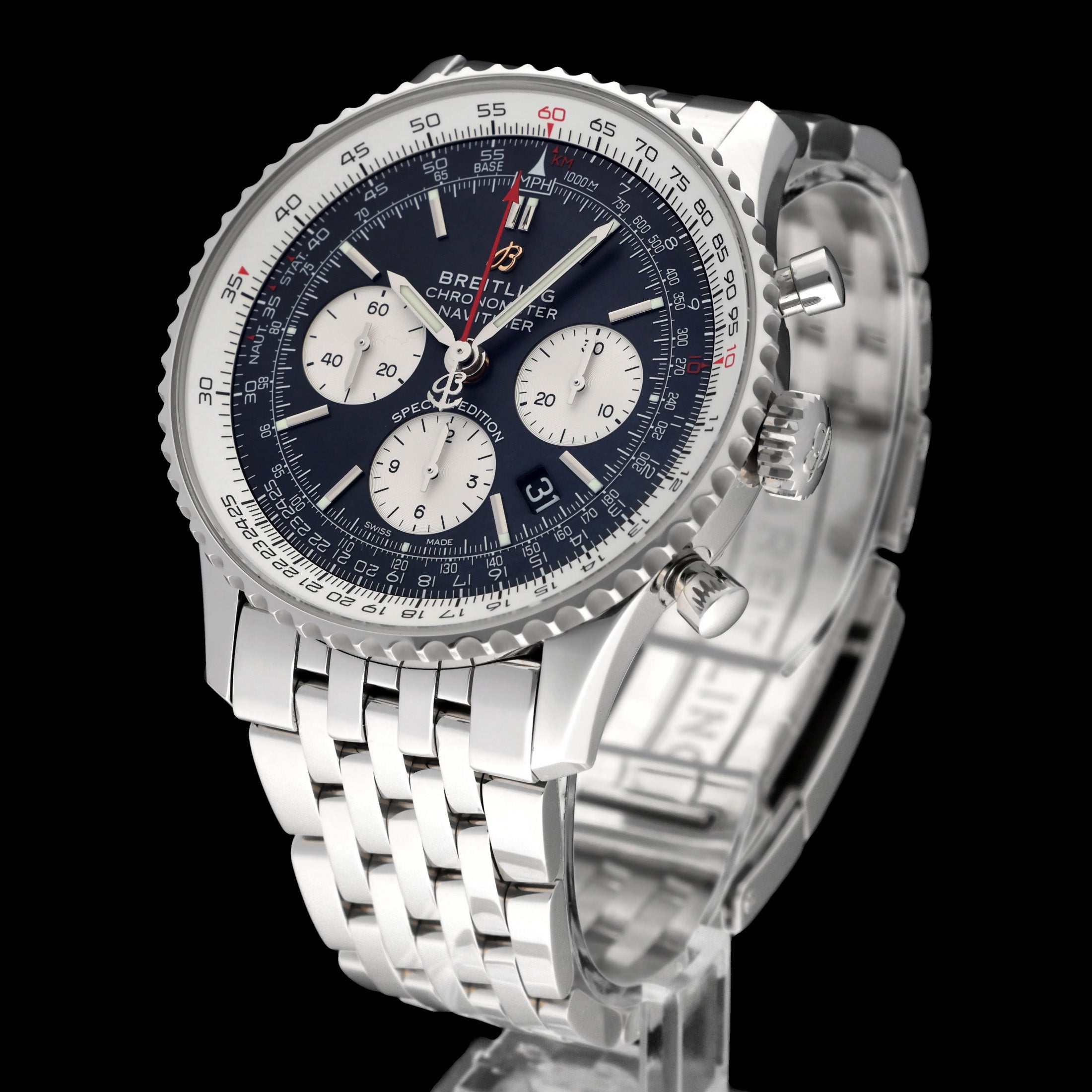 Breitling Navitimer 01 AB0121 - 2022 - Breitling horloge - Breitling kopen - Breitling heren horloge - Trophies Watches