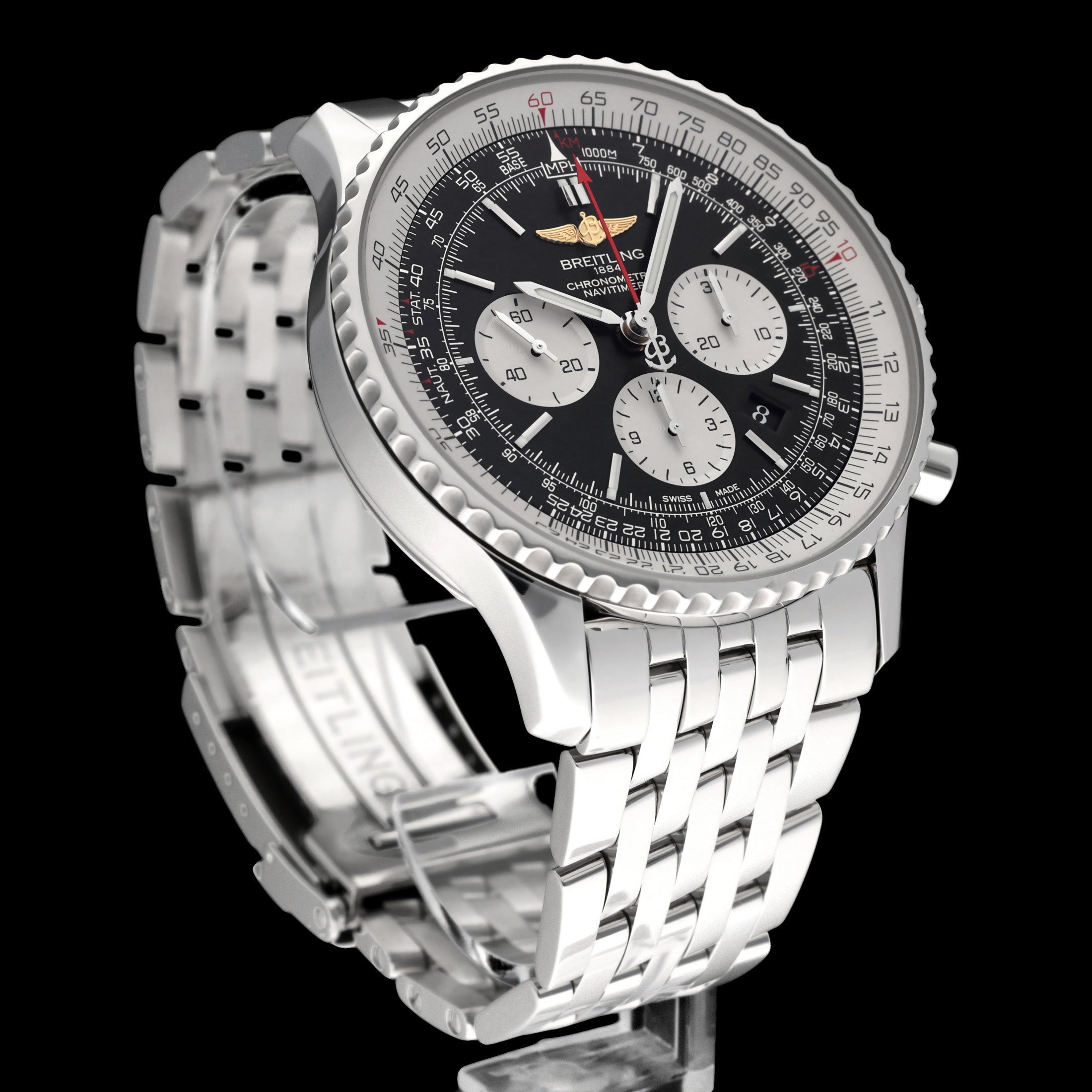 Breitling Navitimer 01 AB0127 - 2016 - Breitling horloge - Breitling kopen - Breitling heren horloge - Trophies Watches