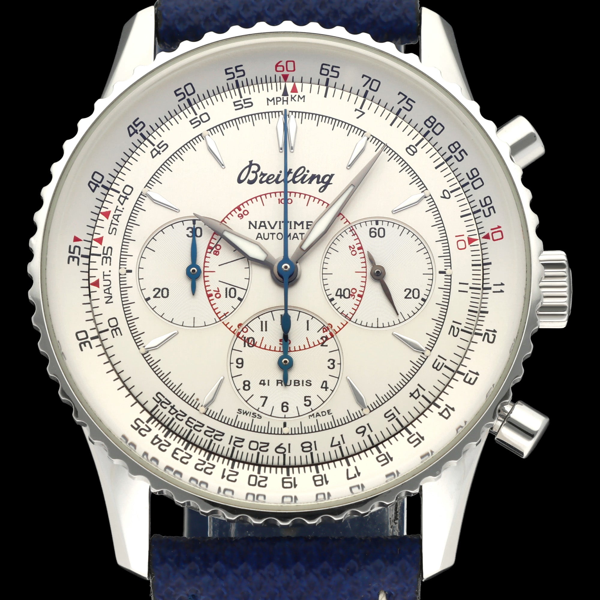 Breitling Navitimer Montbrillant A30030.4 - 1998 - Breitling horloge - Breitling kopen - Breitling heren horloge - Trophies Watches