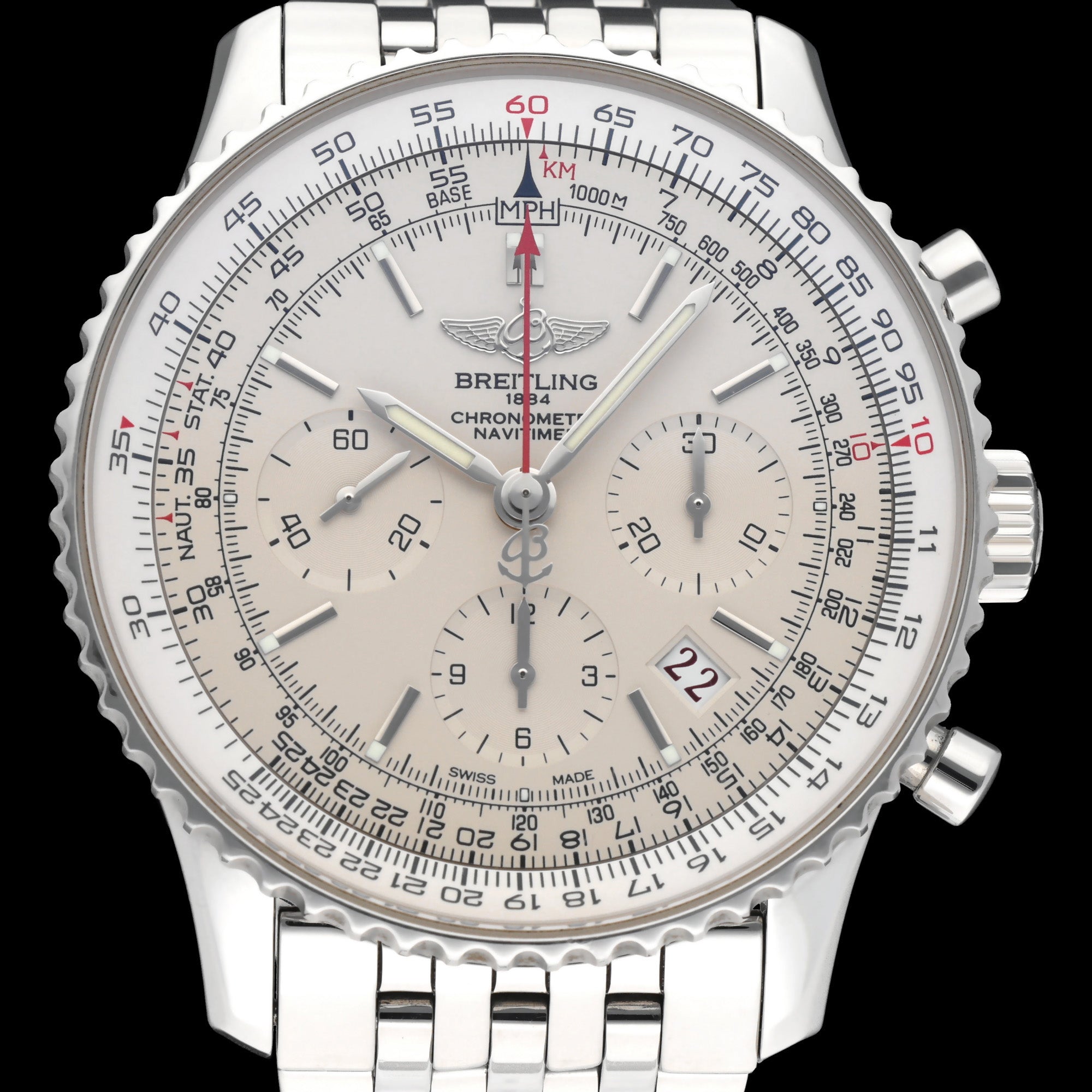 Breitling Navitimer 01 AB0123 - 2012 - Breitling horloge - Breitling kopen - Breitling heren horloge - Trophies Watches