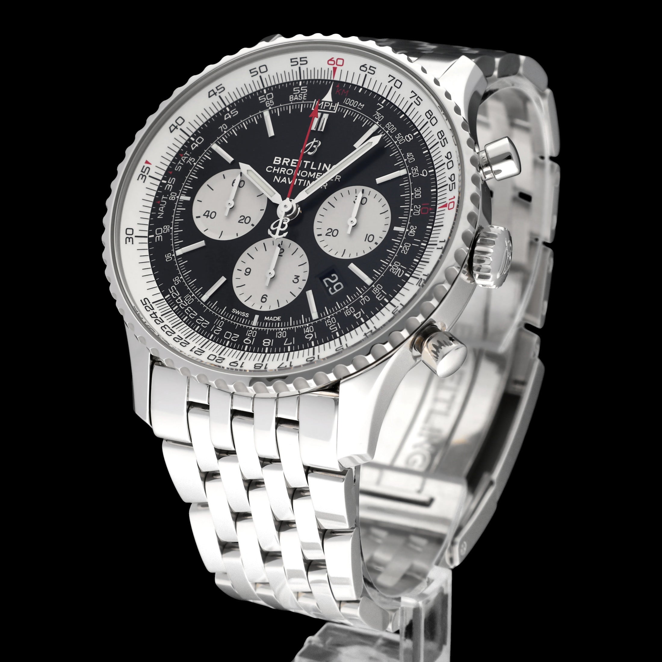 Breitling Navitimer 01 AB0127 - 2020 - Breitling horloge - Breitling kopen - Breitling heren horloge - Trophies Watches