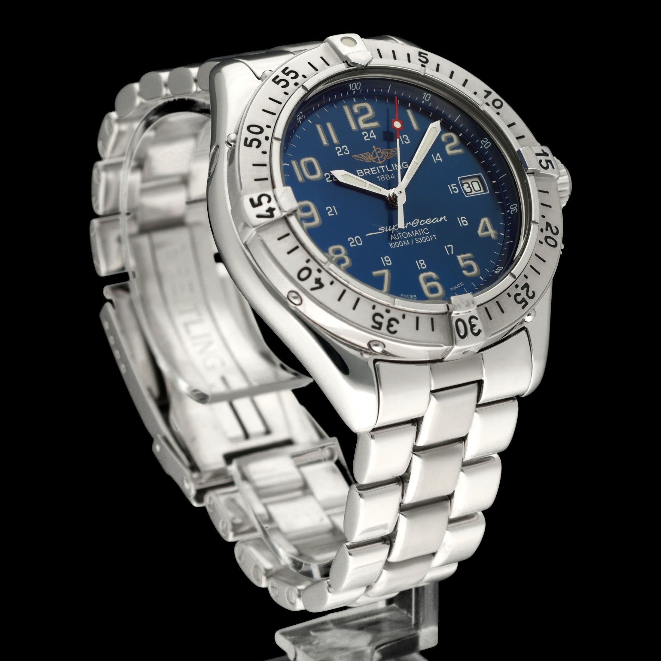 Breitling Superocean A17040 - 1999 - Breitling horloge - Breitling kopen - Breitling heren horloge - Trophies Watches