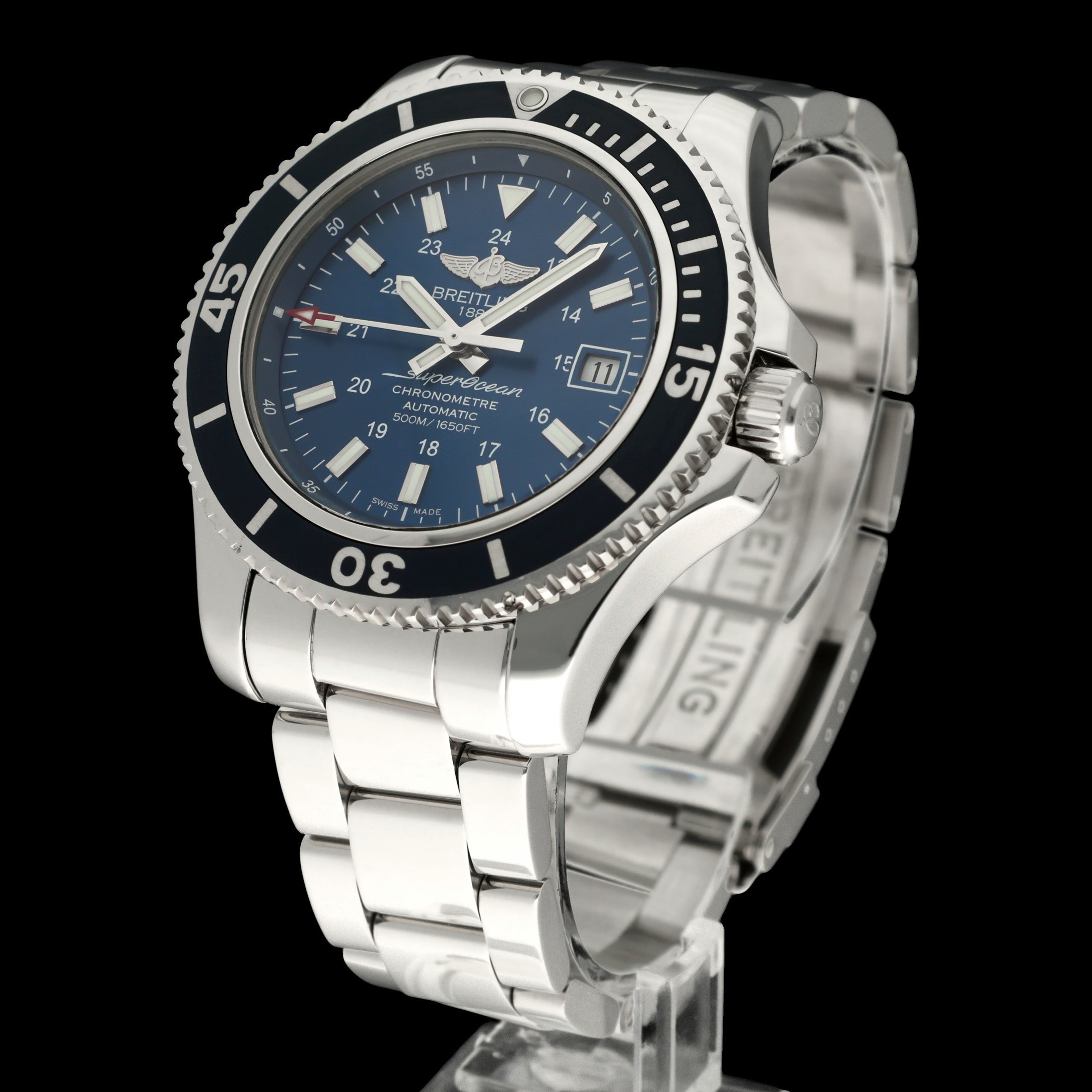 Breitling Superocean 42 A17365 - 2021 - Breitling horloge - Breitling kopen - Breitling heren horloge - Trophies Watches