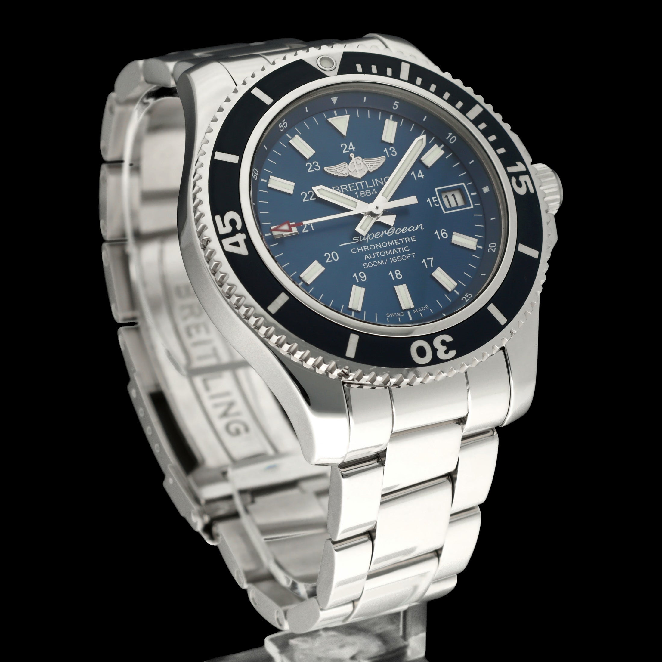 Breitling Superocean 42 A17365 - 2021 - Breitling horloge - Breitling kopen - Breitling heren horloge - Trophies Watches