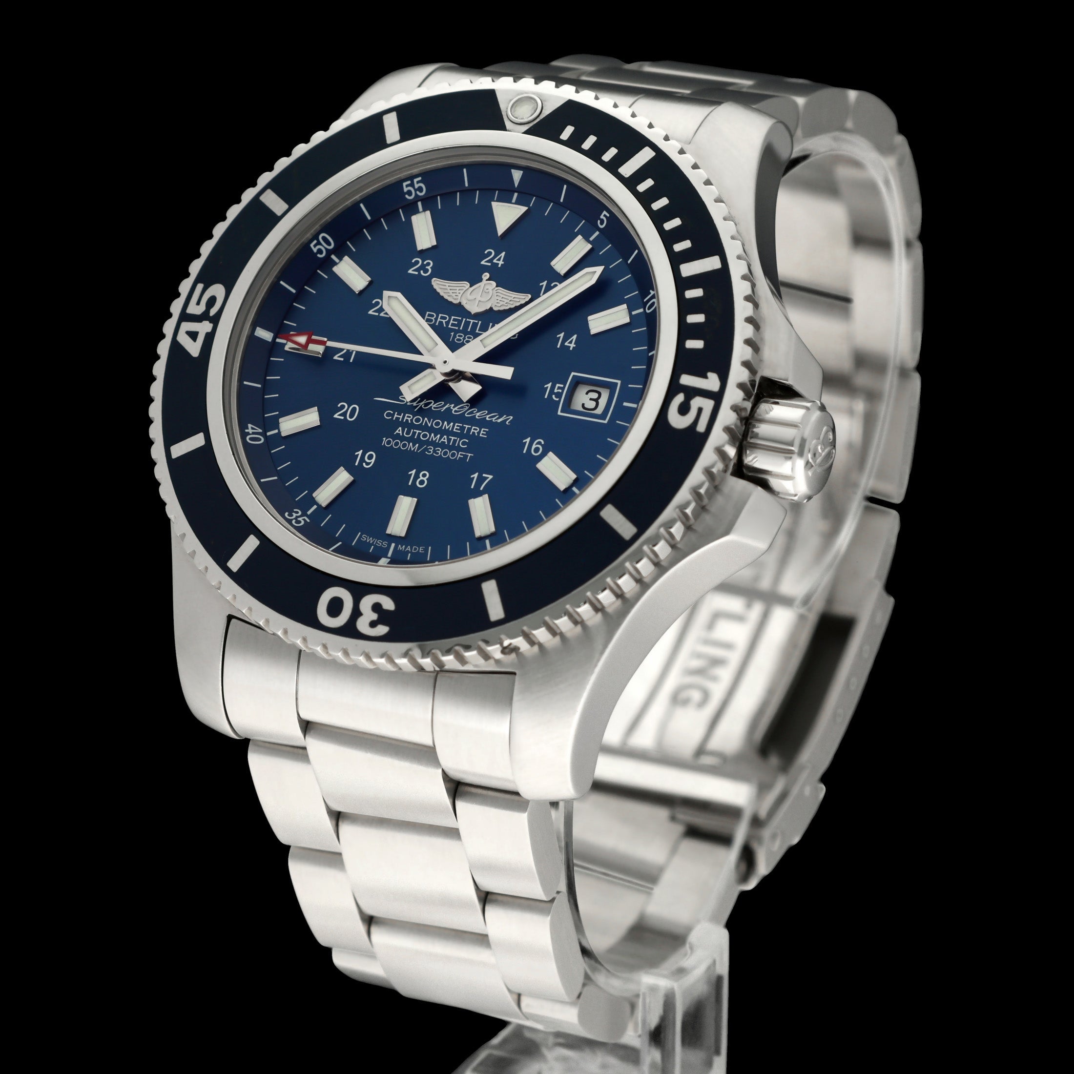 Breitling Superocean II 44 A17392 - 2018 - Breitling horloge - Breitling kopen - Breitling heren horloge - Trophies Watches