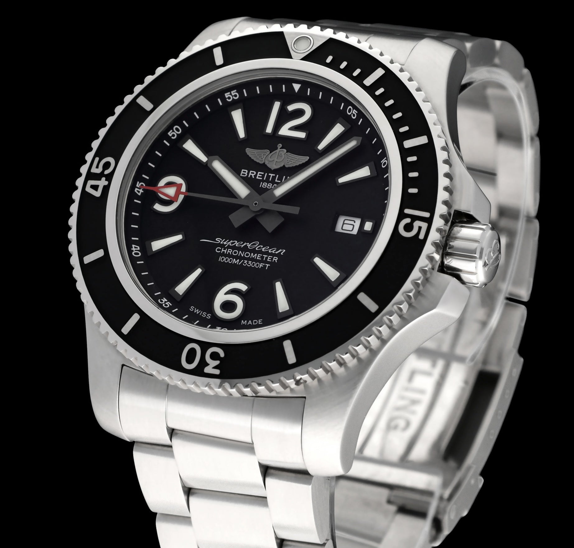 Breitling Superocean 42 A17367 - 2022 - Breitling horloge - Breitling kopen - Breitling heren horloge - Trophies Watches