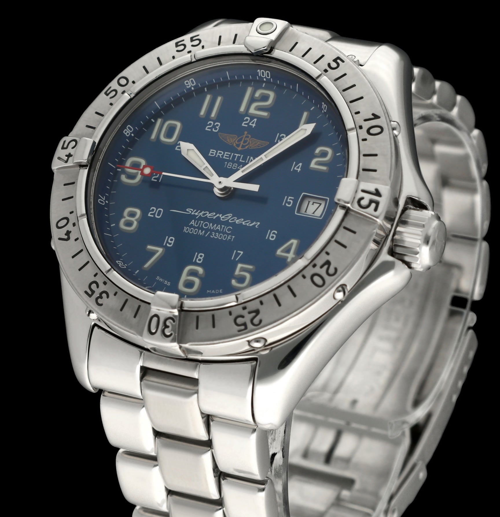 Breitling Superocean A17340 - 2001 - Breitling horloge - Breitling kopen - Breitling heren horloge - Trophies Watches