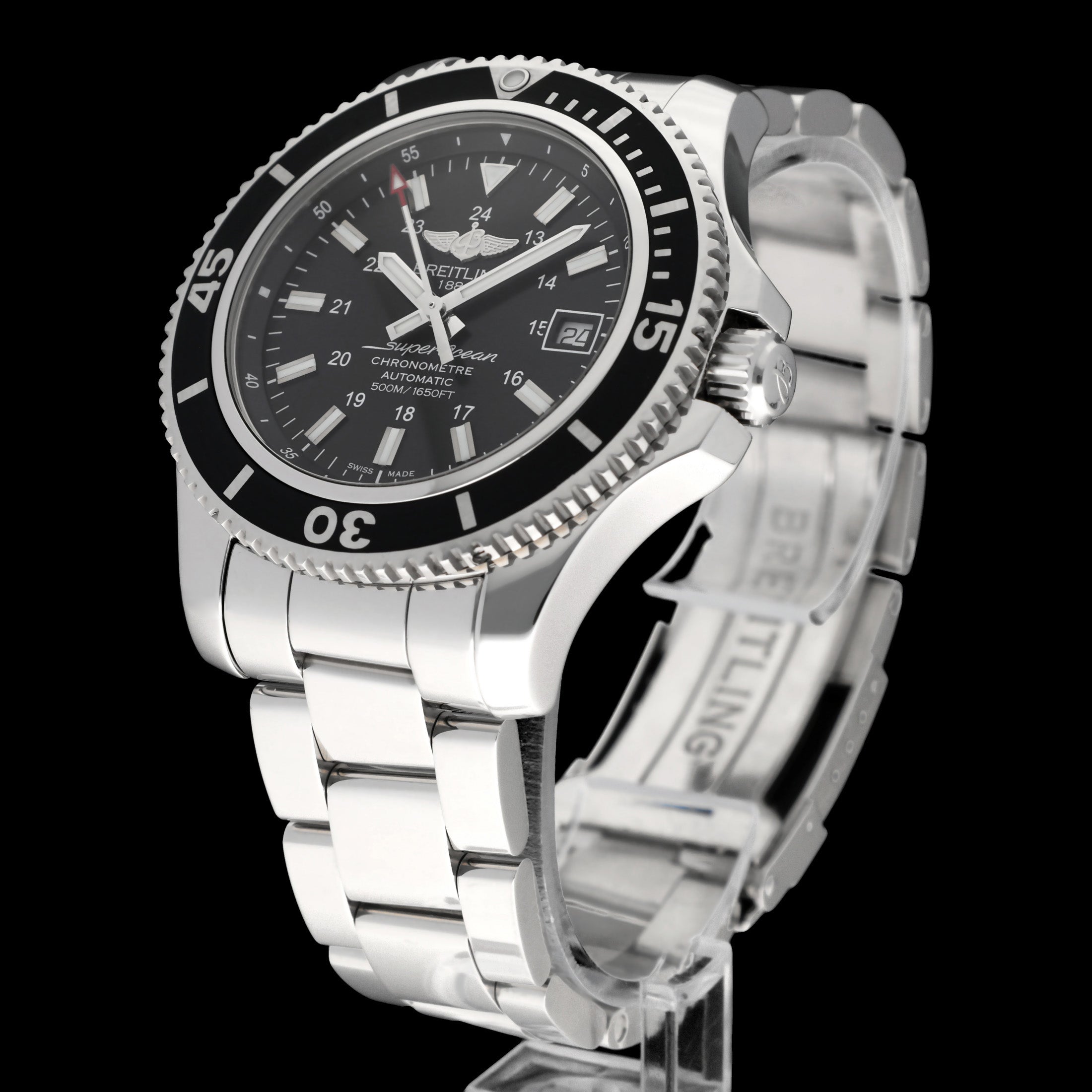 Breitling Superocean 42 A17365 - 2017 - Breitling horloge - Breitling kopen - Breitling heren horloge - Trophies Watches