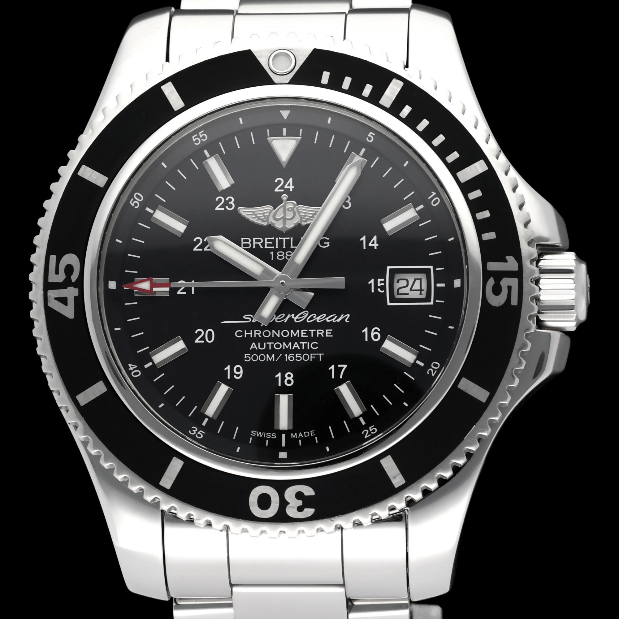 Breitling Superocean 42 A17365 - 2017 - Breitling horloge - Breitling kopen - Breitling heren horloge - Trophies Watches