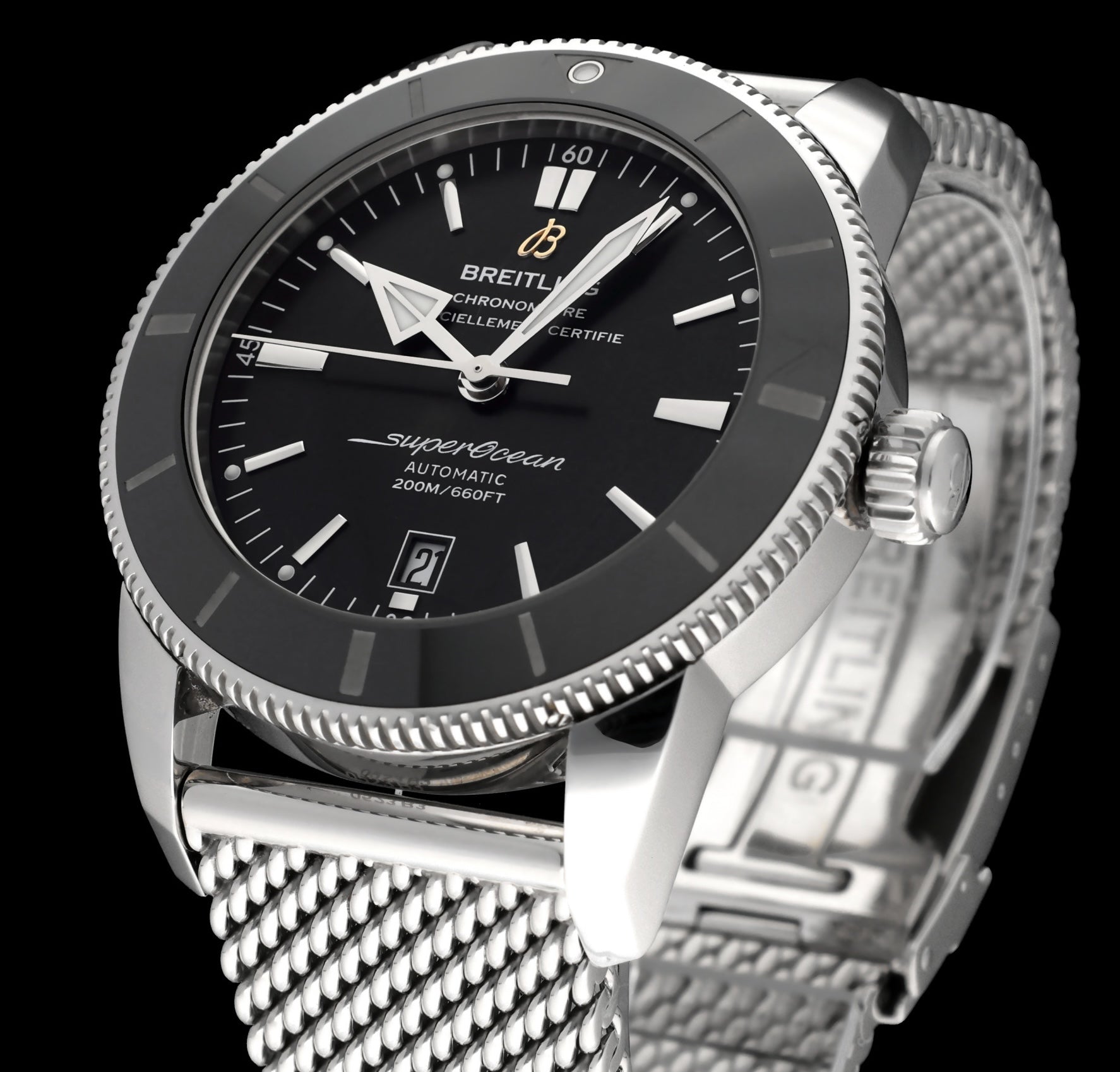 Breitling Superocean Héritage Ii 46 AB2020 - 2018 - Breitling horloge - Breitling kopen - Breitling heren horloge - Trophies Watches