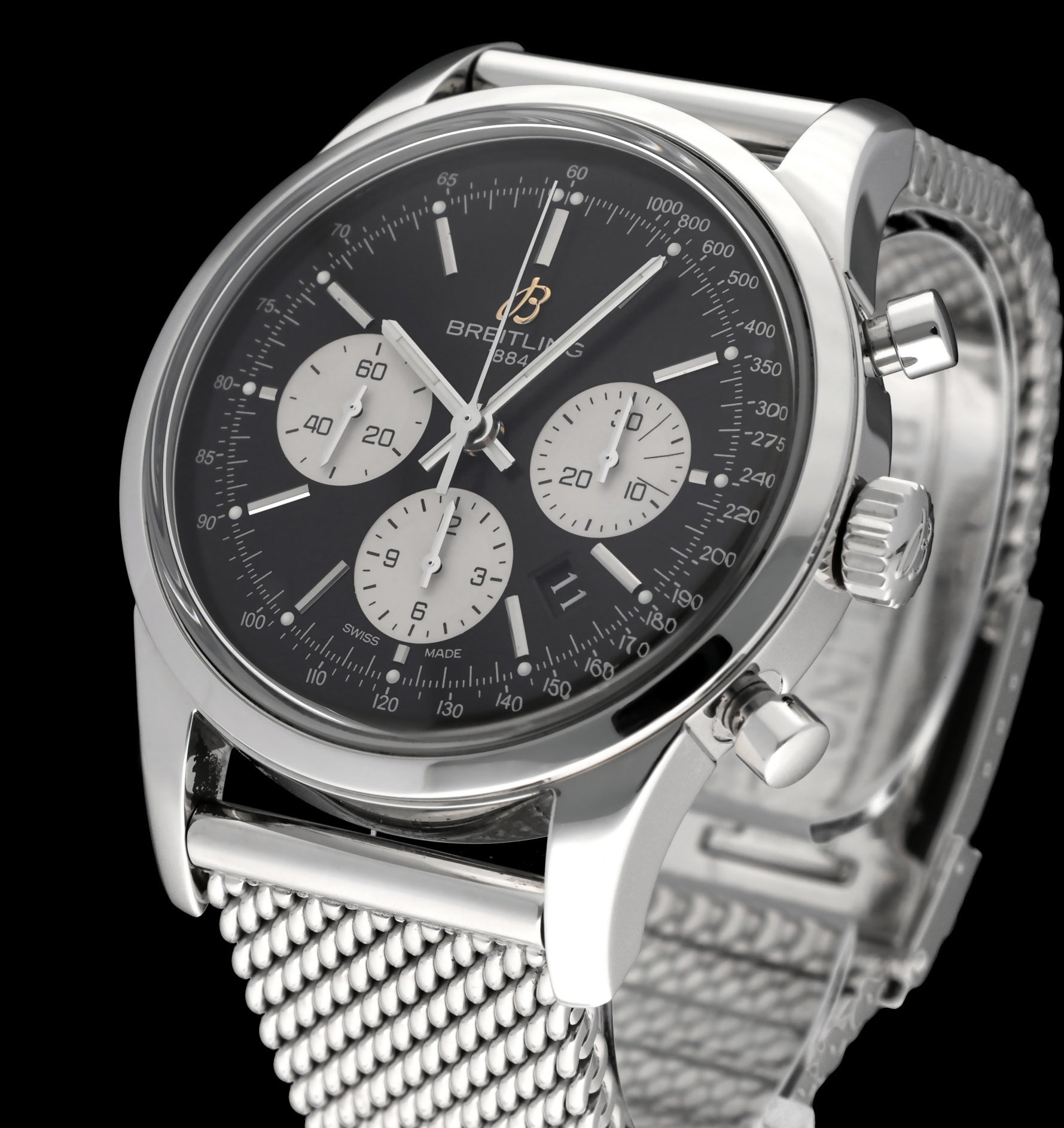 Breitling Transocean Chronograph AB0151 - 2011 - Breitling horloge - Breitling kopen - Breitling heren horloge - Trophies Watches