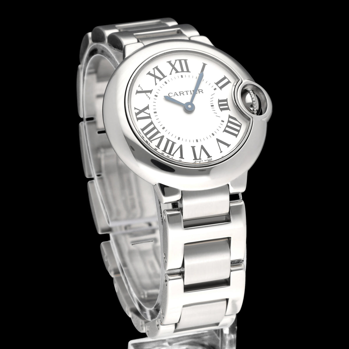 Cartier Ballon Bleu 32mm W6901024 - Cartier horloge - Cartier kopen - Cartier dames horloge - Trophies Watches