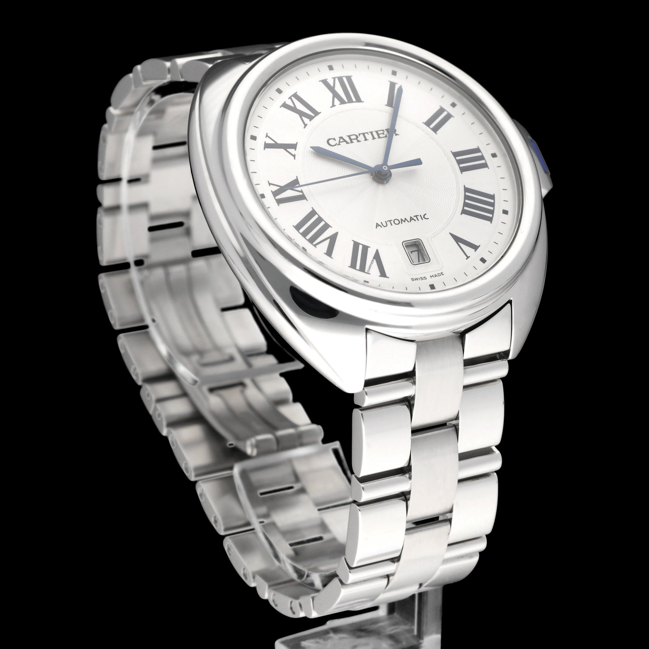 Cartier Clé de Cartier WSCL0007 - Cartier horloge - Cartier kopen - Cartier heren horloge - Trophies Watches