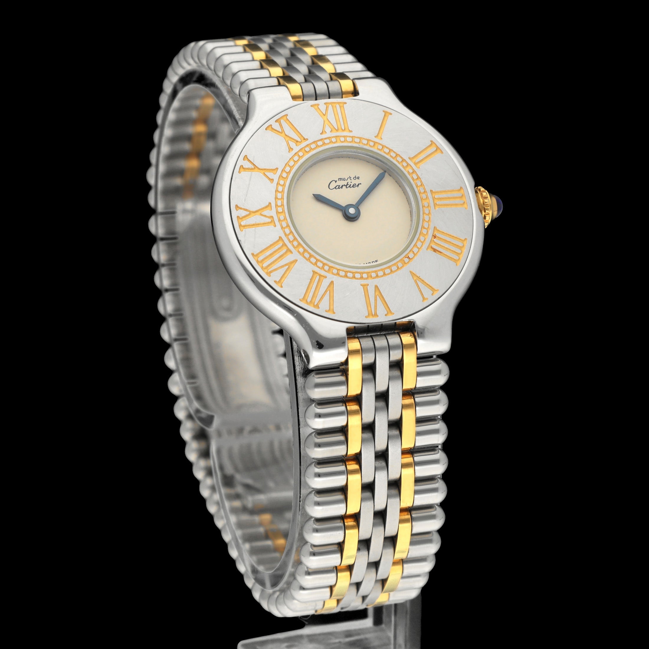 Cartier Must de Cartier 21 W10051F4 - Cartier horloge - Cartier kopen - Cartier dames horloge - Trophies Watches