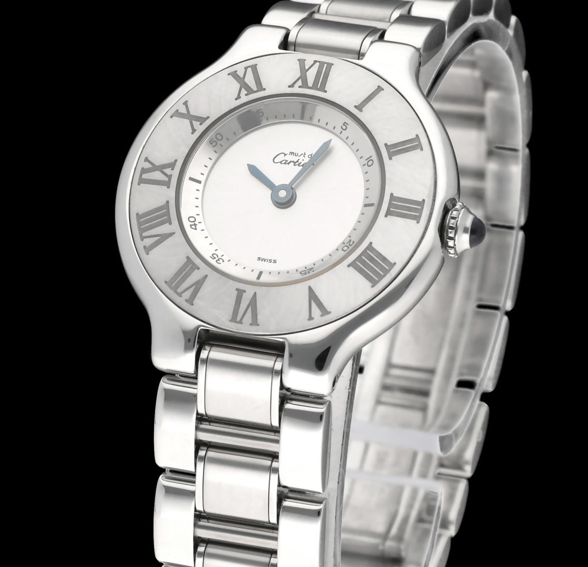 Cartier Must de Cartier 21 1340 - Cartier horloge - Cartier kopen - Cartier dames horloge - Trophies Watches
