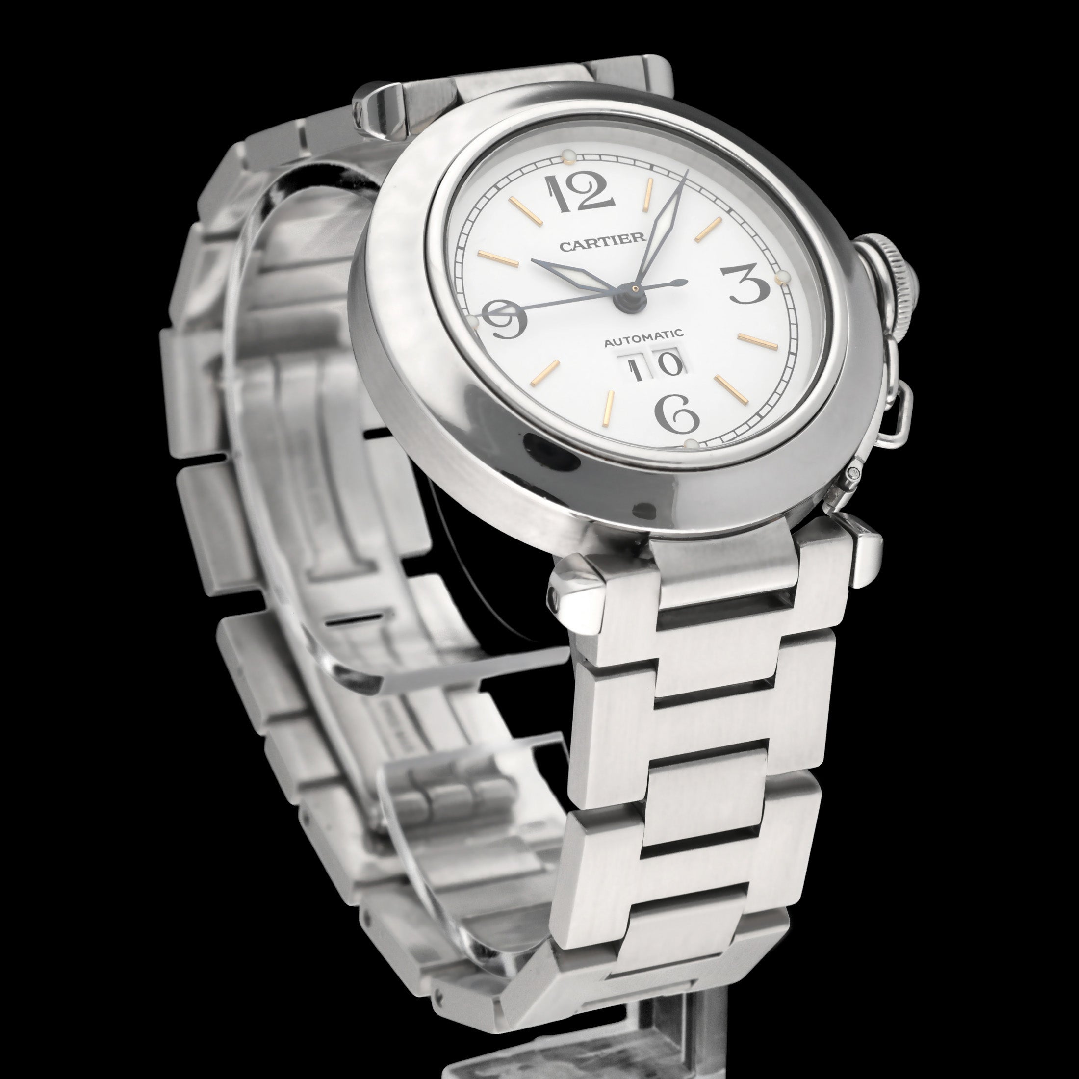 Cartier Pasha 2475 - Cartier horloge - Cartier kopen - Cartier heren horloge - Trophies Watches