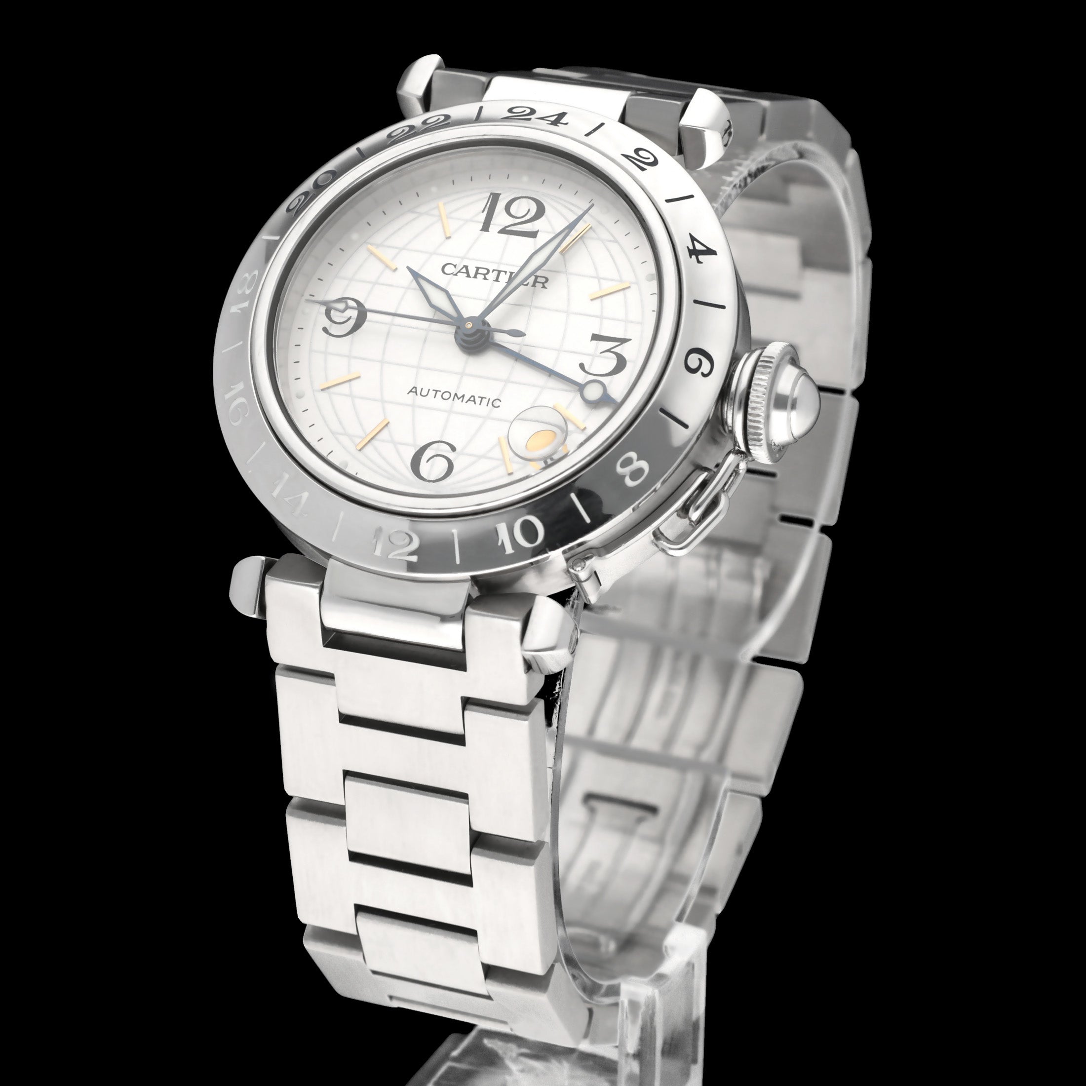 Cartier Pasha 2377 - Cartier horloge - Cartier kopen - Cartier heren horloge - Trophies Watches