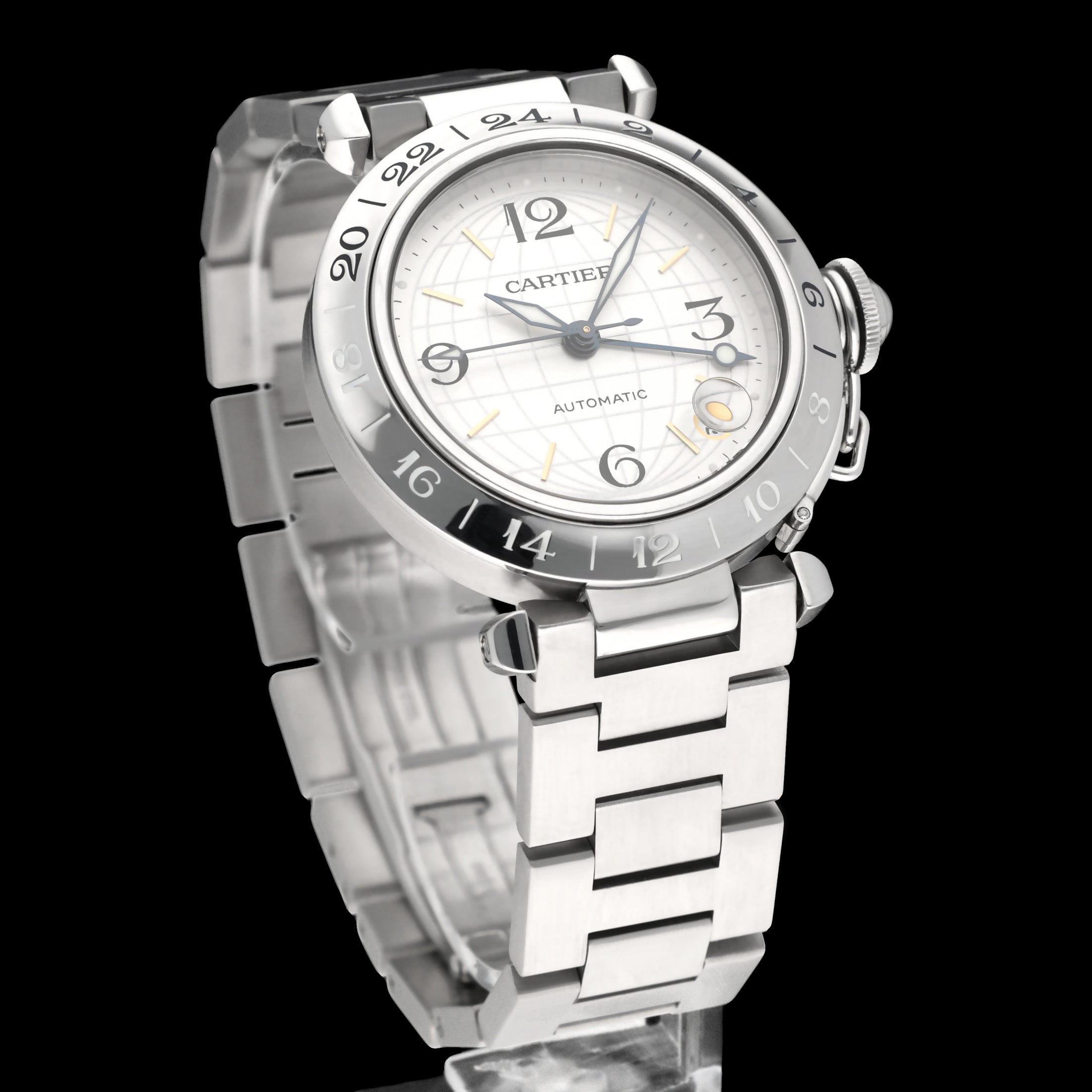 Cartier Pasha 2377 - Cartier horloge - Cartier kopen - Cartier heren horloge - Trophies Watches