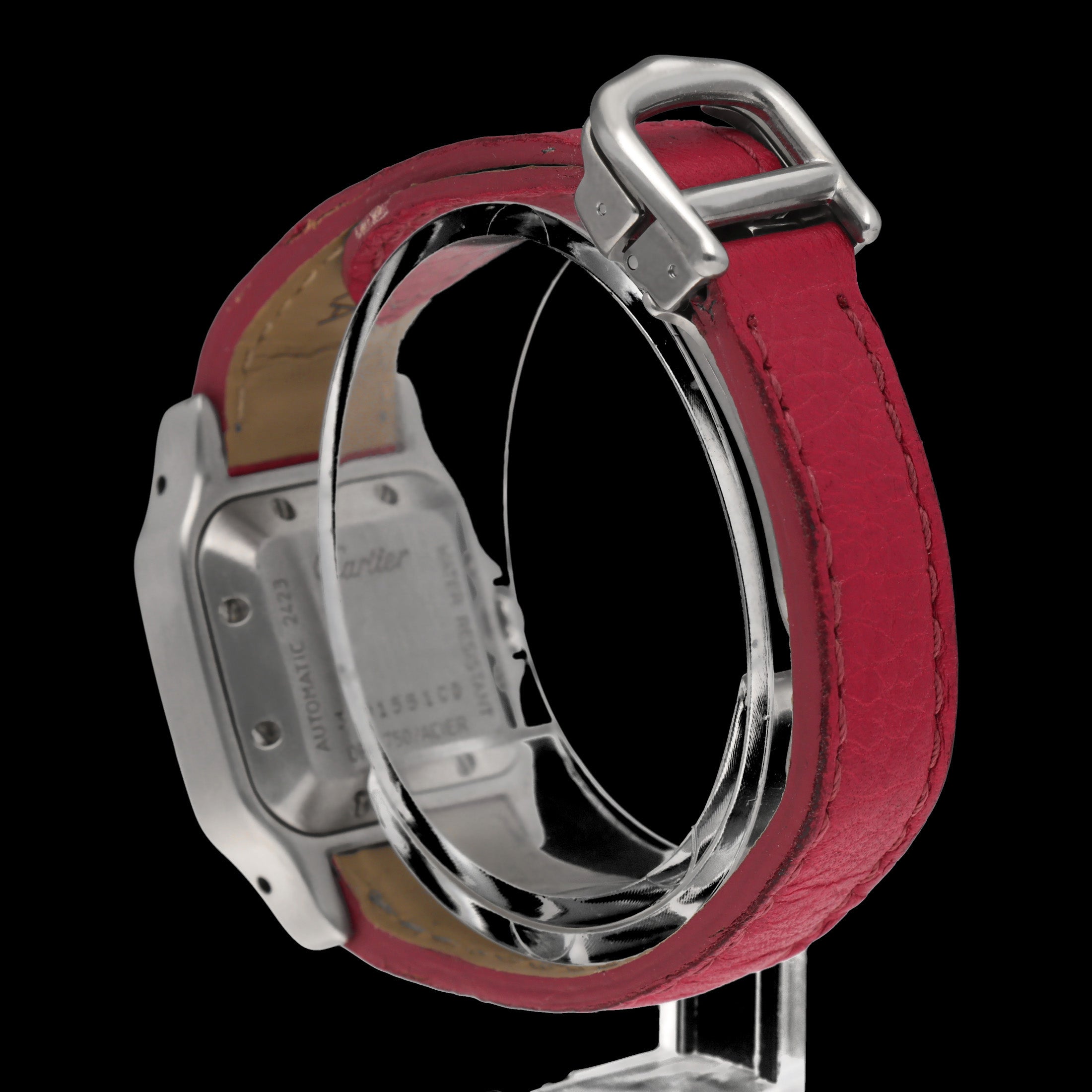 Cartier Santos 2423 - Cartier horloge - Cartier kopen - Cartier dames horloge - Trophies Watches