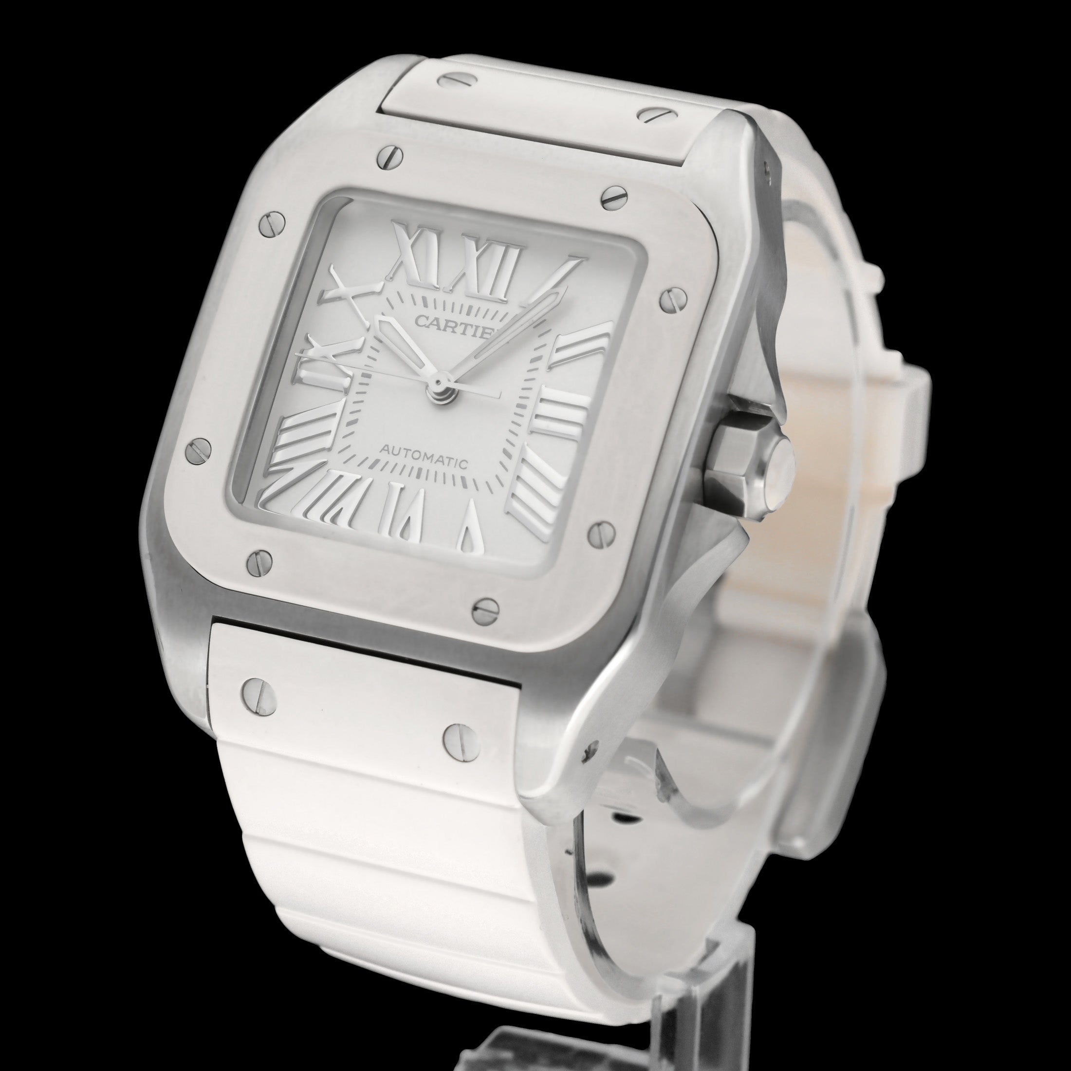 Cartier Santos 100 2878 - Cartier horloge - Cartier kopen - Cartier heren horloge - Trophies Watches