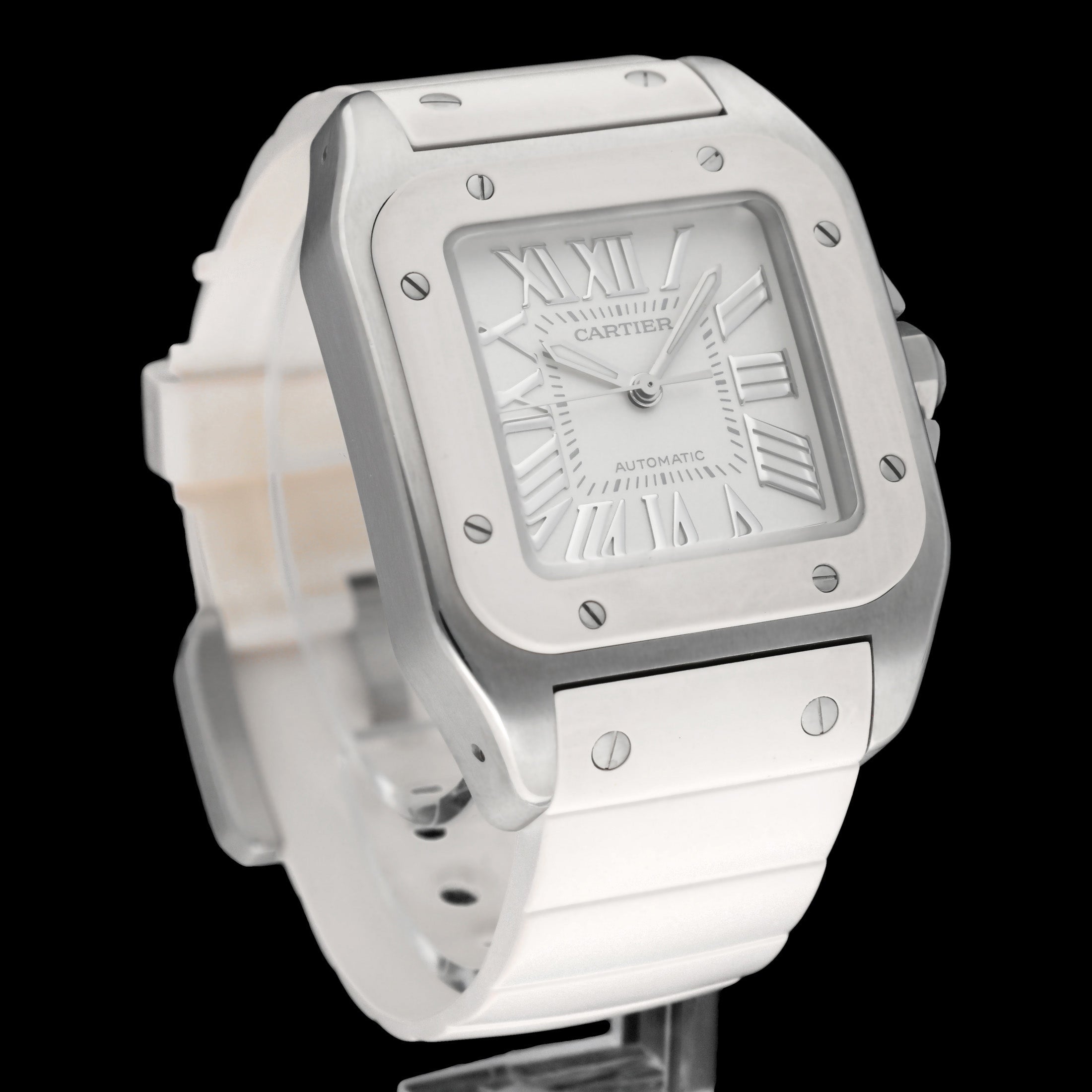 Cartier Santos 100 2878 - Cartier horloge - Cartier kopen - Cartier heren horloge - Trophies Watches