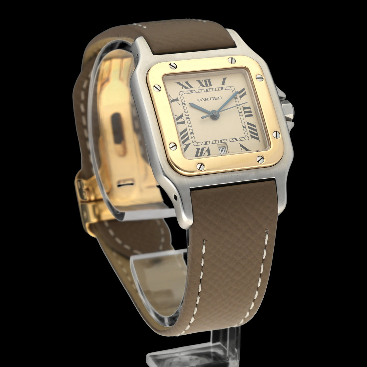 Cartier Santos Galbée 187901 - Cartier horloge - Cartier kopen - Cartier dames horloge - Trophies Watches