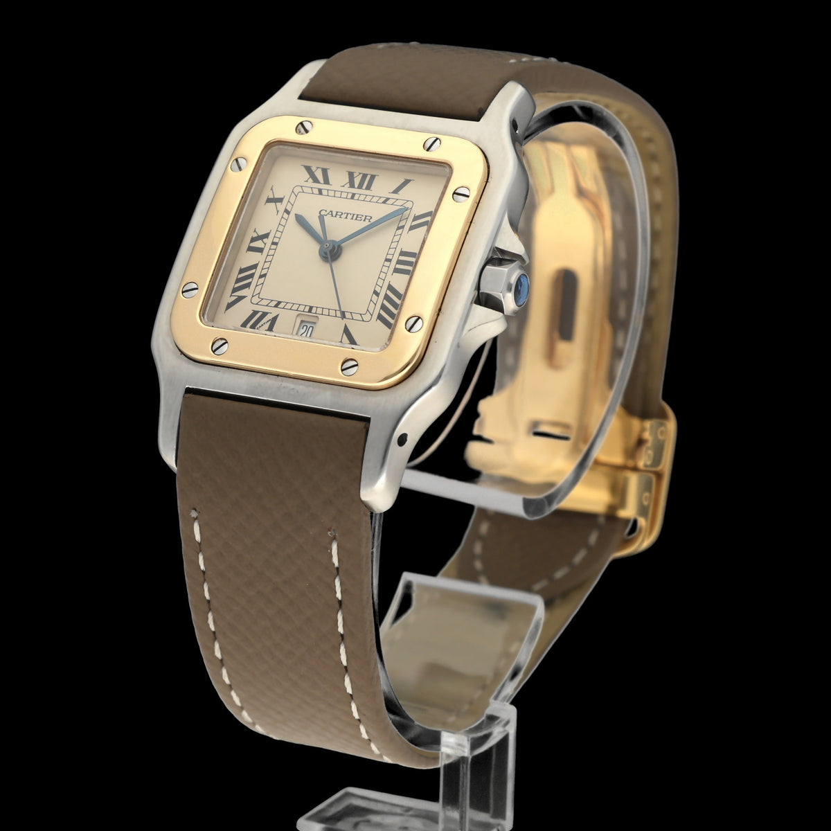 Cartier Santos Galbée 187901 - Cartier horloge - Cartier kopen - Cartier dames horloge - Trophies Watches
