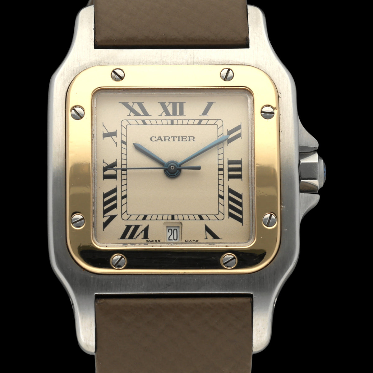 Cartier Santos Galbée 187901 - Cartier horloge - Cartier kopen - Cartier dames horloge - Trophies Watches