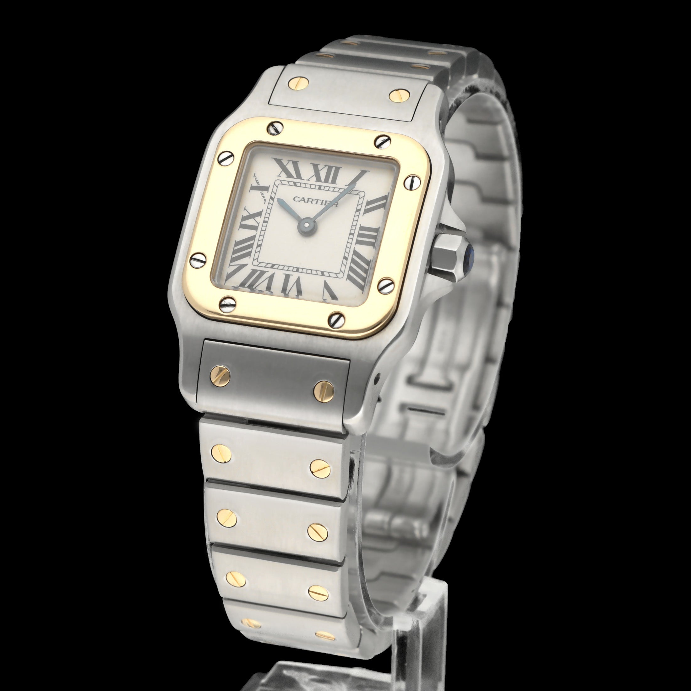 Cartier Santos Galbée W20012C4 - Cartier horloge - Cartier kopen - Cartier heren horloge - Trophies Watches