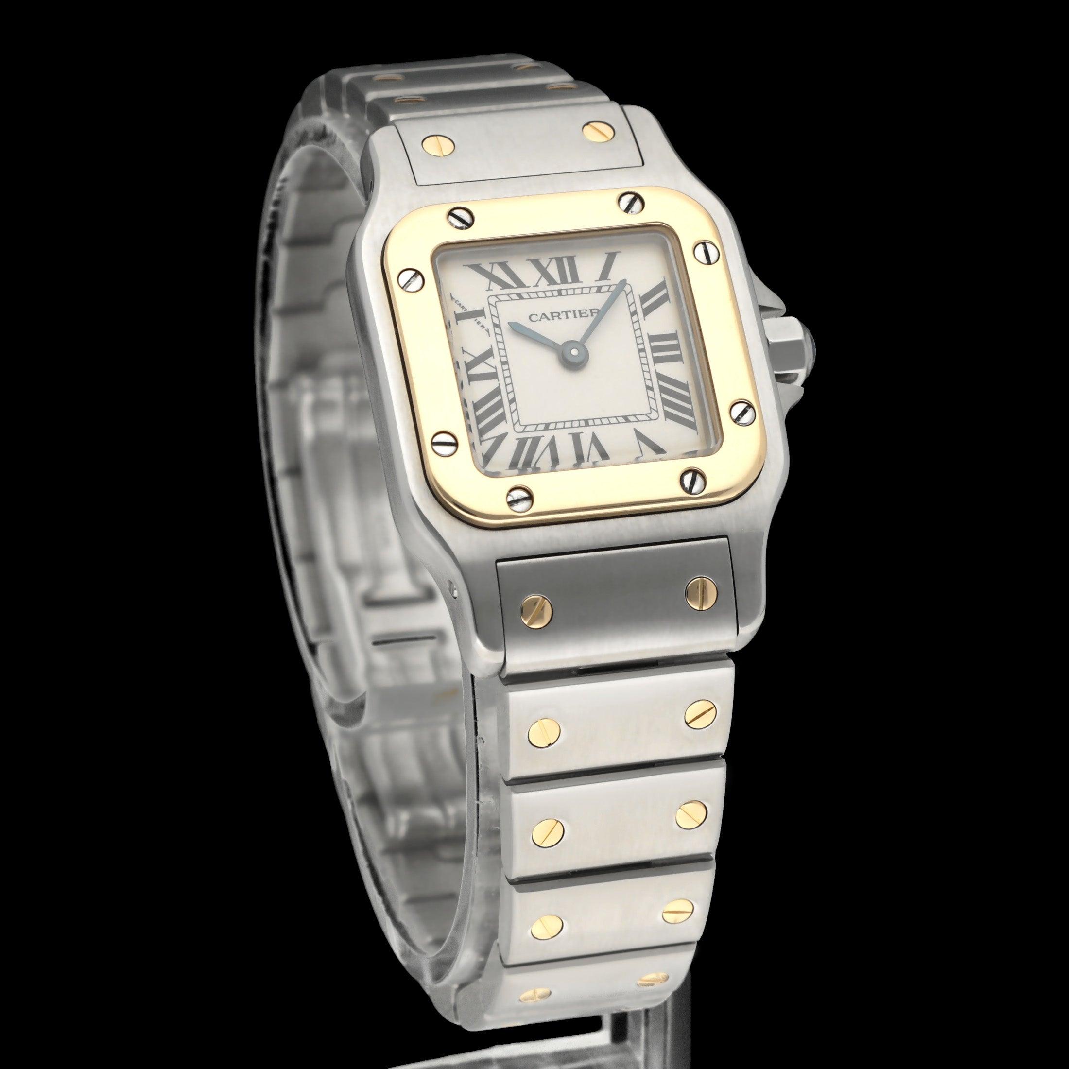 Cartier Santos Galbée W20012C4 - Cartier horloge - Cartier kopen - Cartier heren horloge - Trophies Watches