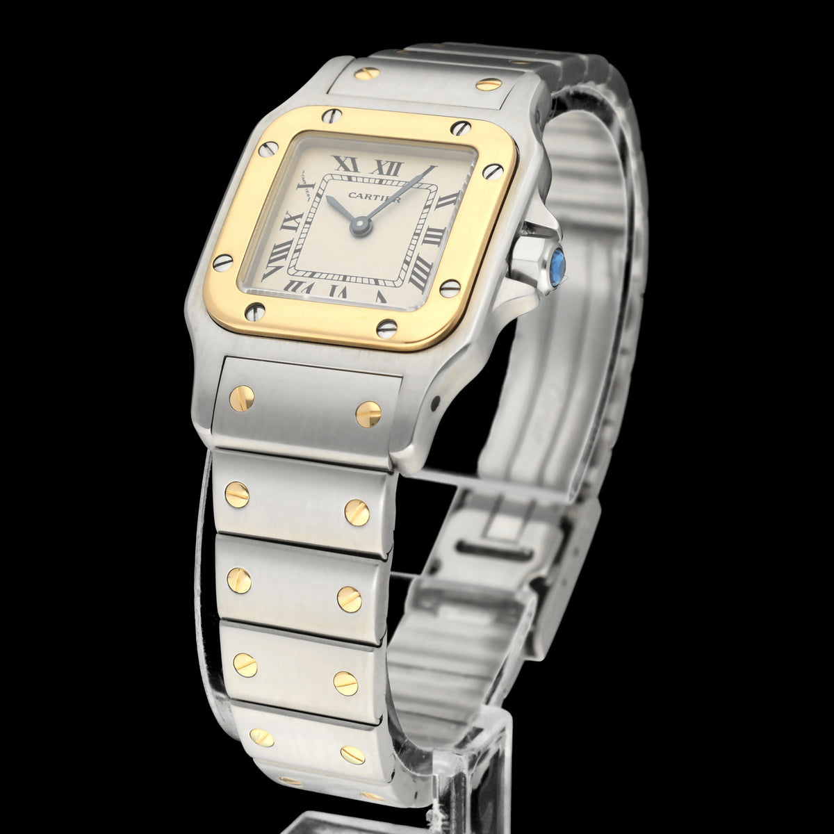 Cartier Santos Galbée W20012C4 - Cartier horloge - Cartier kopen - Cartier heren horloge - Trophies Watches